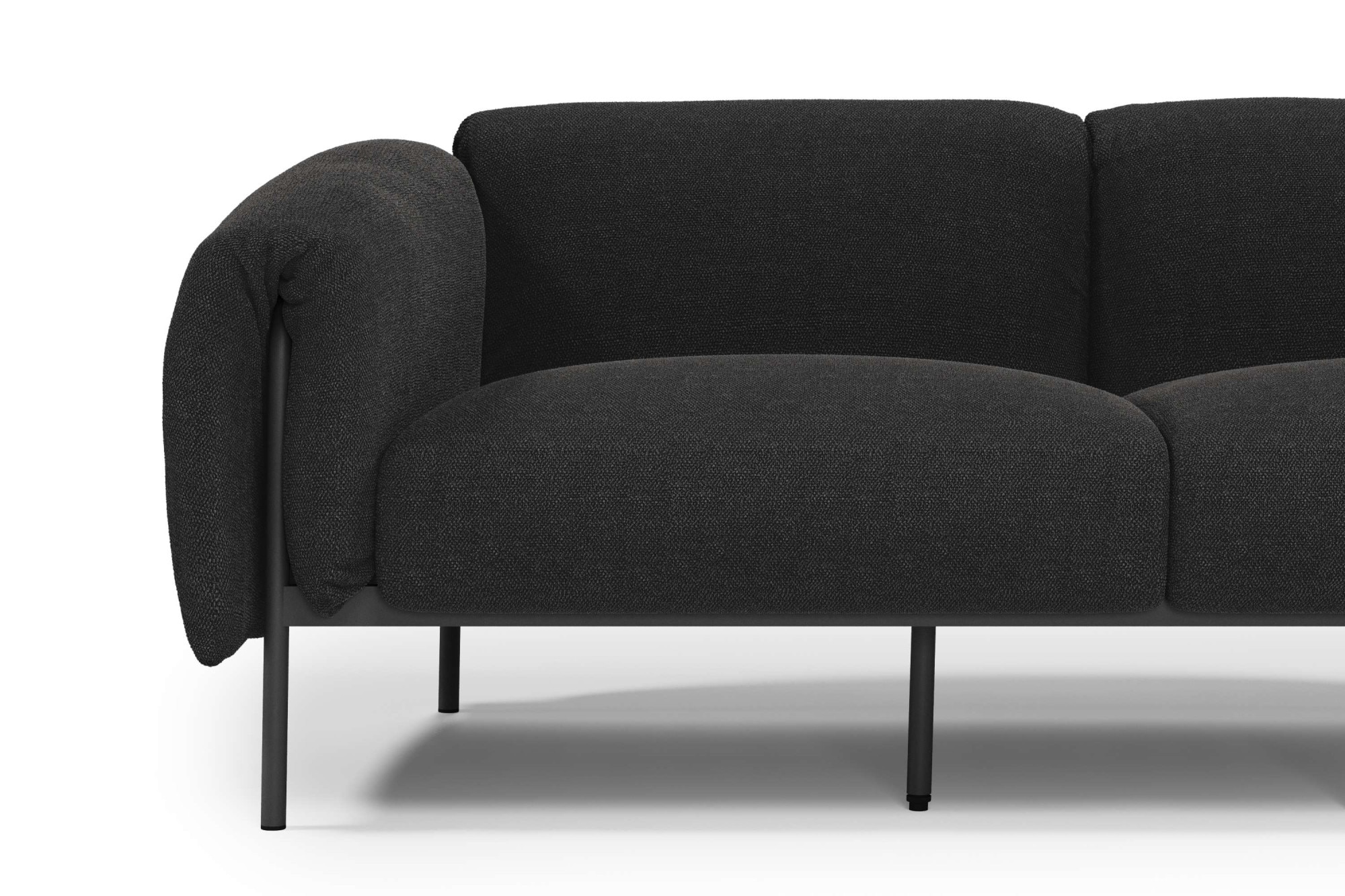 andas 2-Sitzer »Lumi«, Outdoor Gartensofa, wetterfeste Materialien, Breite 186 cm