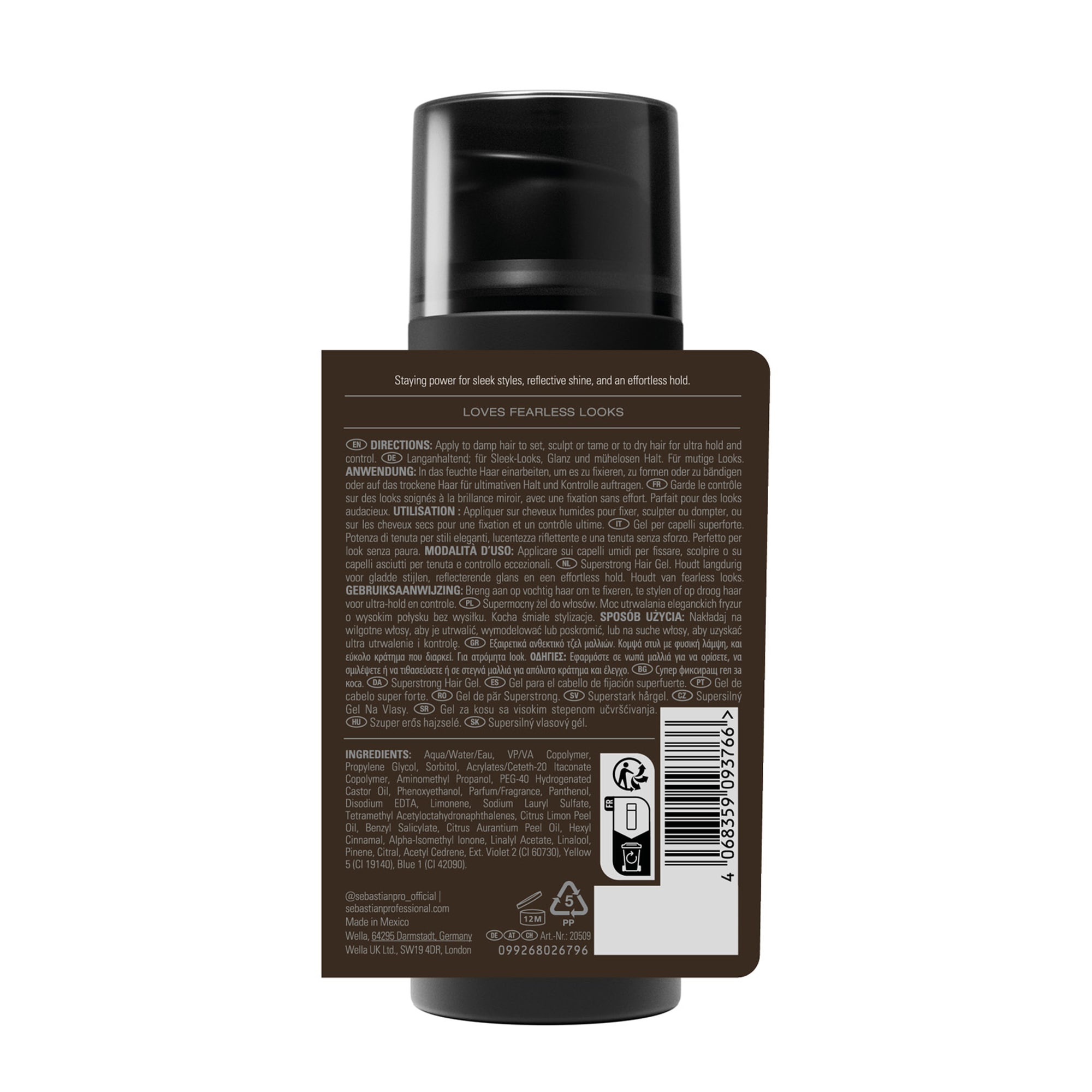 Sebastian Professional Haarbalsam »Liquid Steel« in Gel-Textur, für gezielte Anwendung, volumenverstärkend
