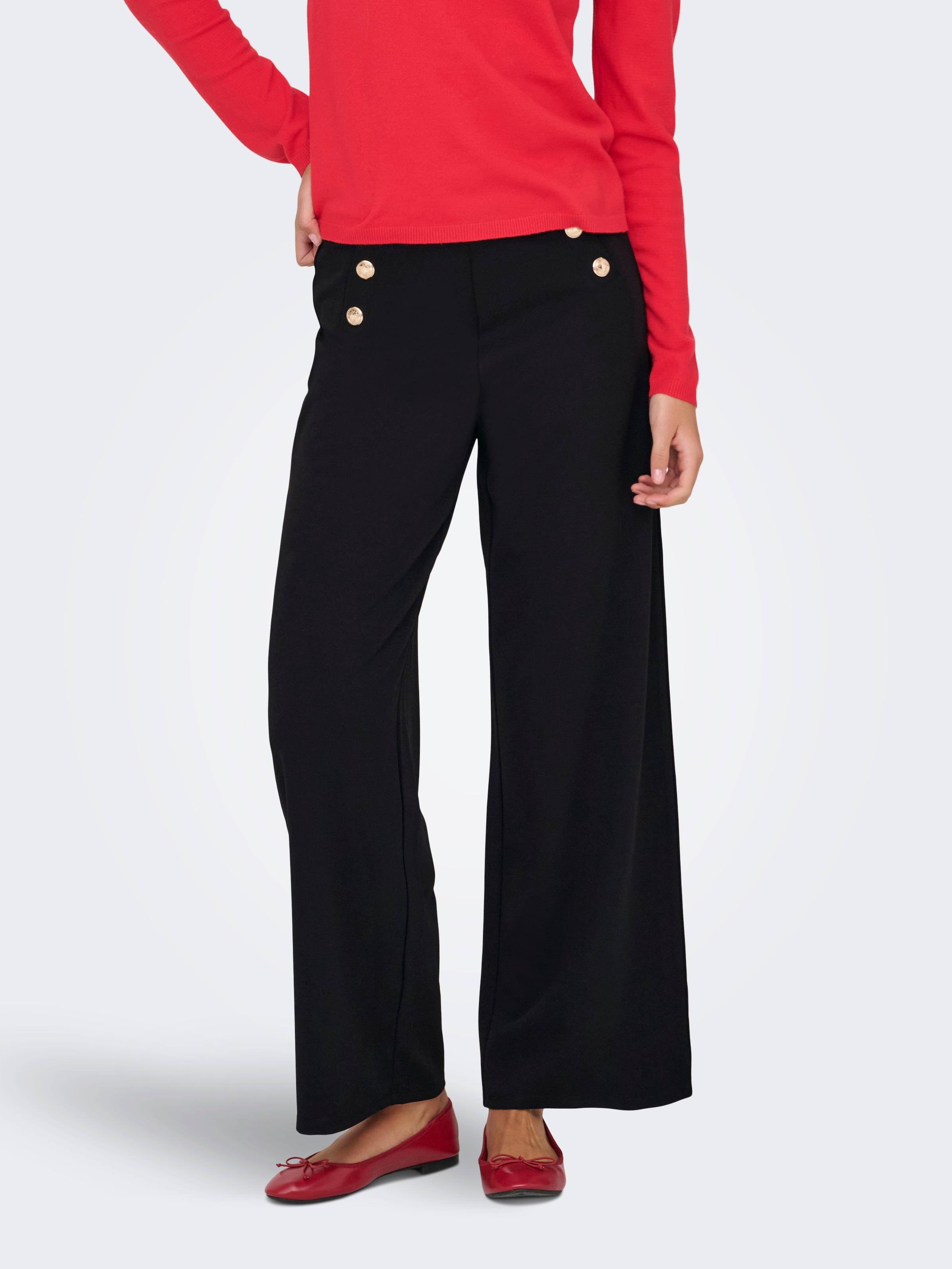 ONLY Anzughose »ONLTILDA LIFE 6-BUTTON PANTS JRS NOOS«