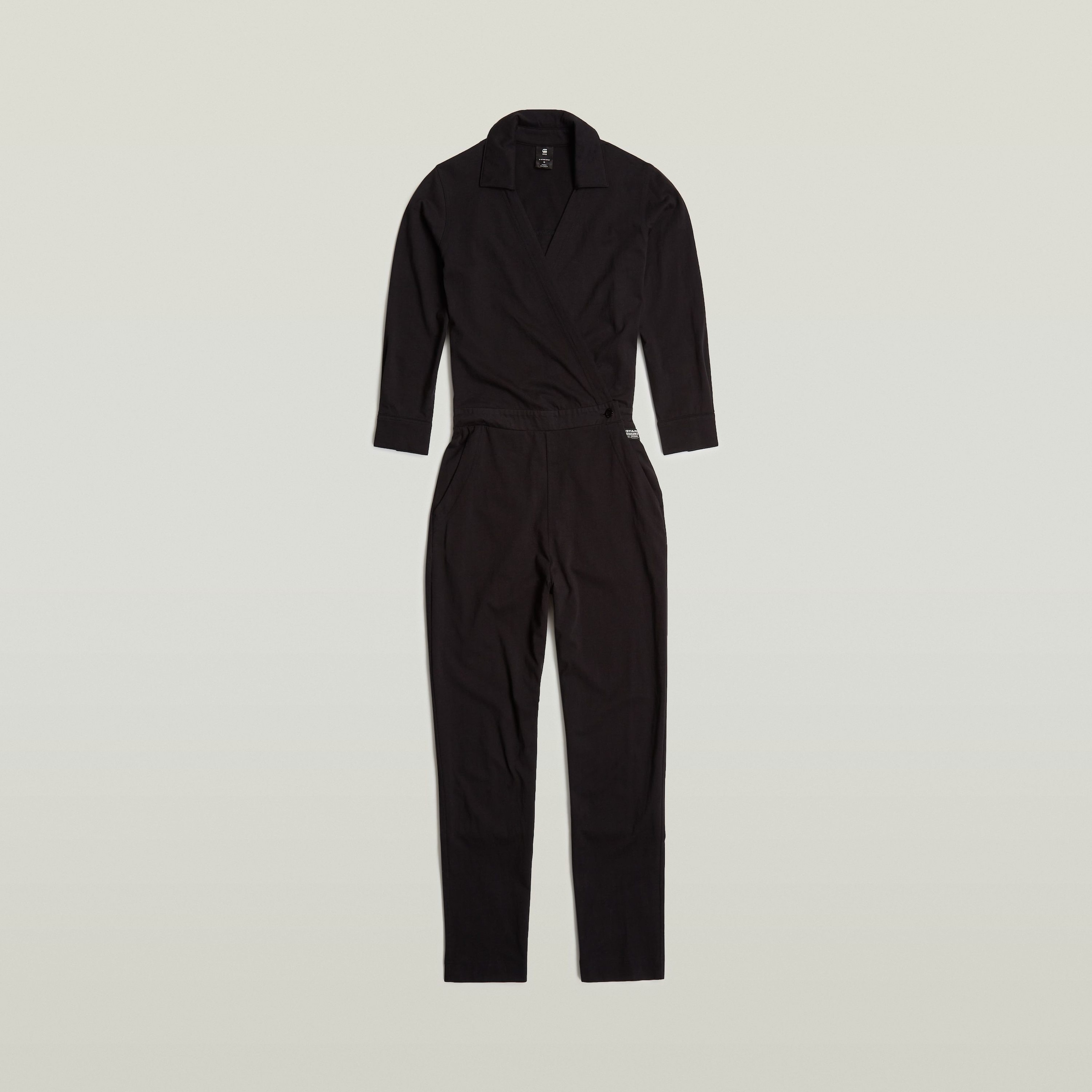 G-STAR Jumpsuit »Shirt Jumpsuit«, elastische Taille mit Knopf