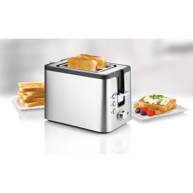 Unold Toaster »2er Kompakt 38215«, 2 kurze Schlitze, für 2 Scheiben, 800 W  mit 3 Jahren XXL Garantie
