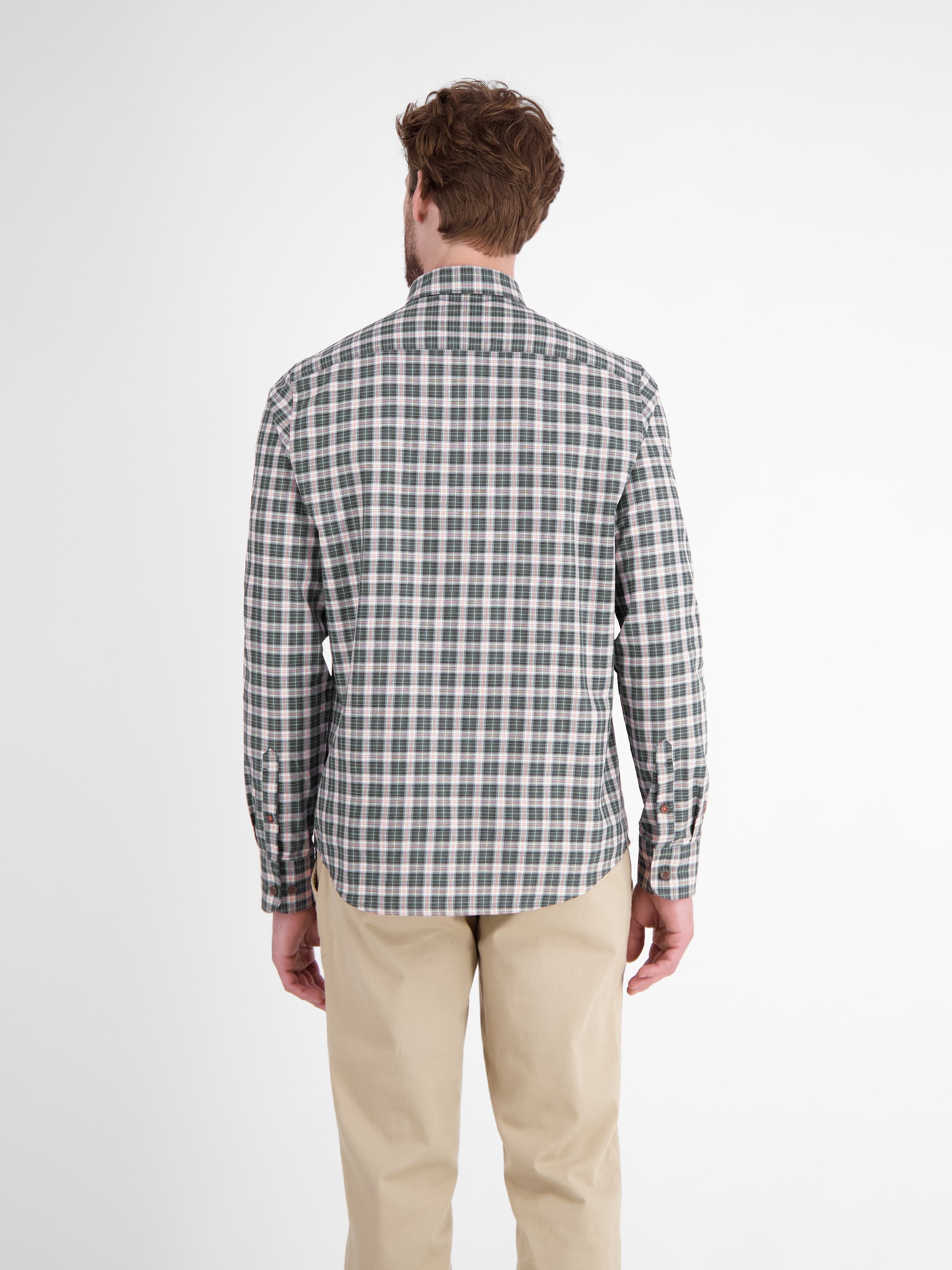 LERROS Langarmhemd kariert