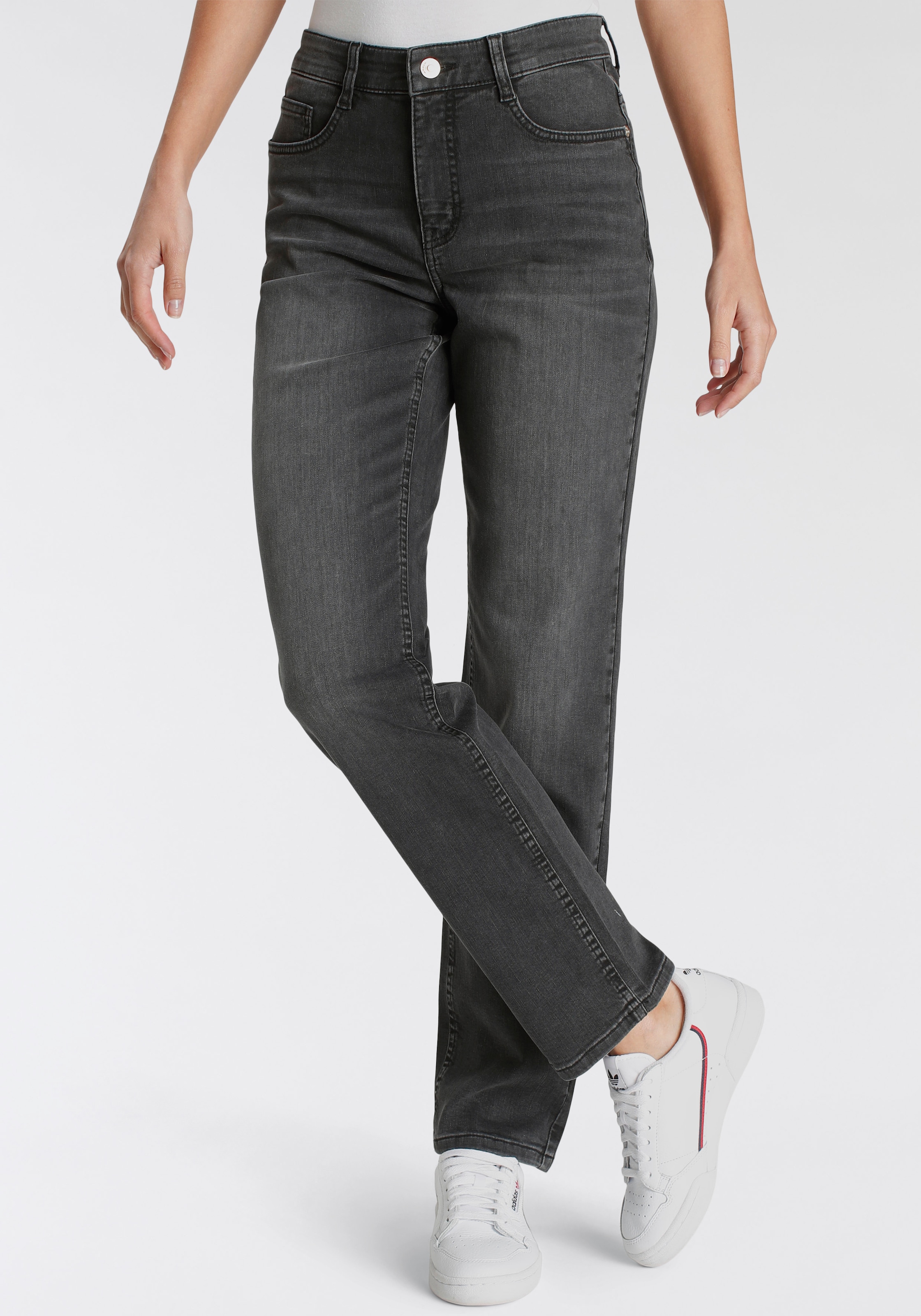 MAC Bequeme Jeans »Stella«, Gerader Beinverlauf
