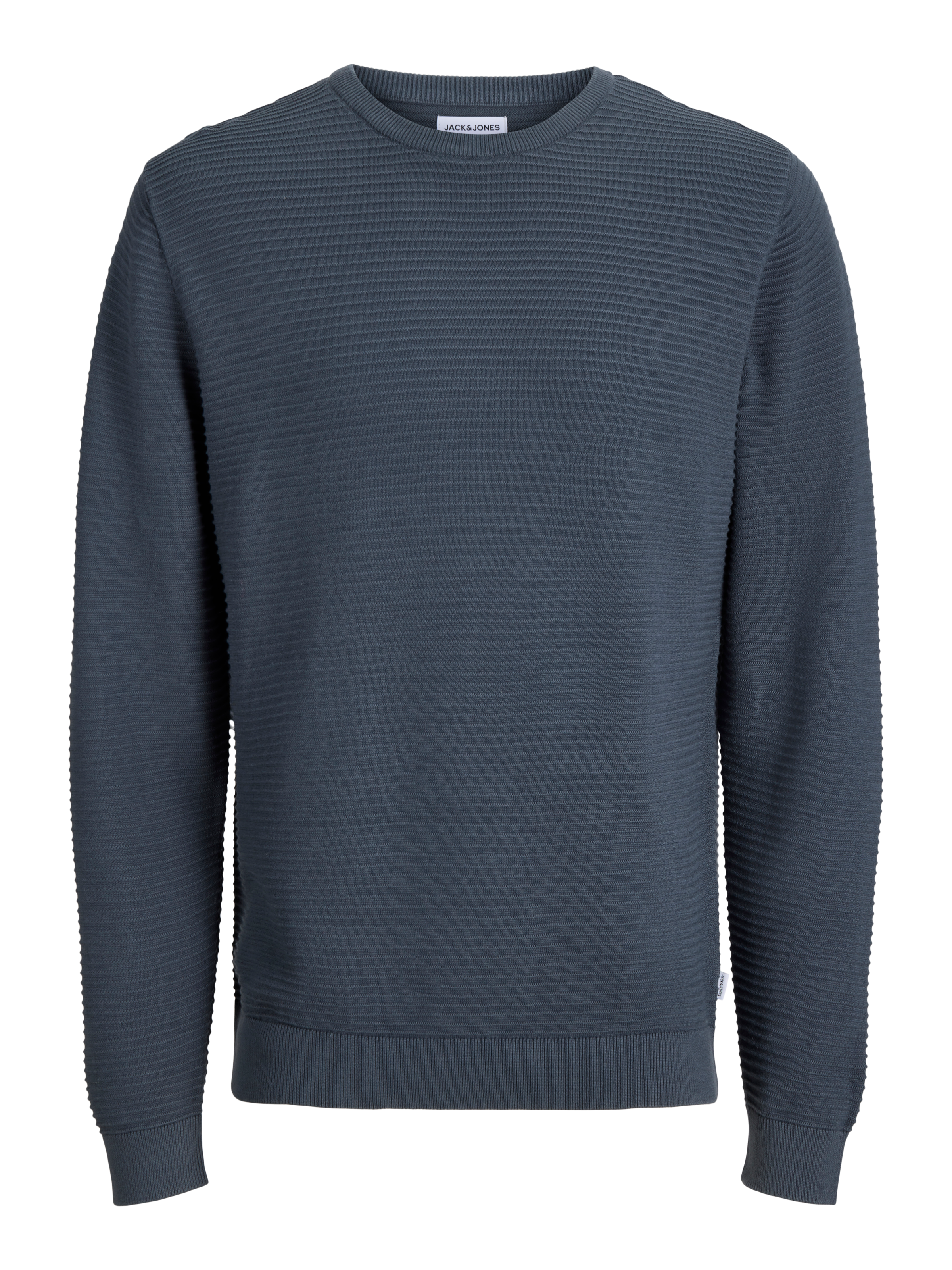 Jack & Jones Rundhalspullover »JJEBRODY KNIT CREW NECK« Baumwolle
