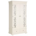 Premium collection by Home affaire Drehtürenschrank »Arabeske«, aus teilmassivem Holz mit schönen Ornamenten auf den Türfronten