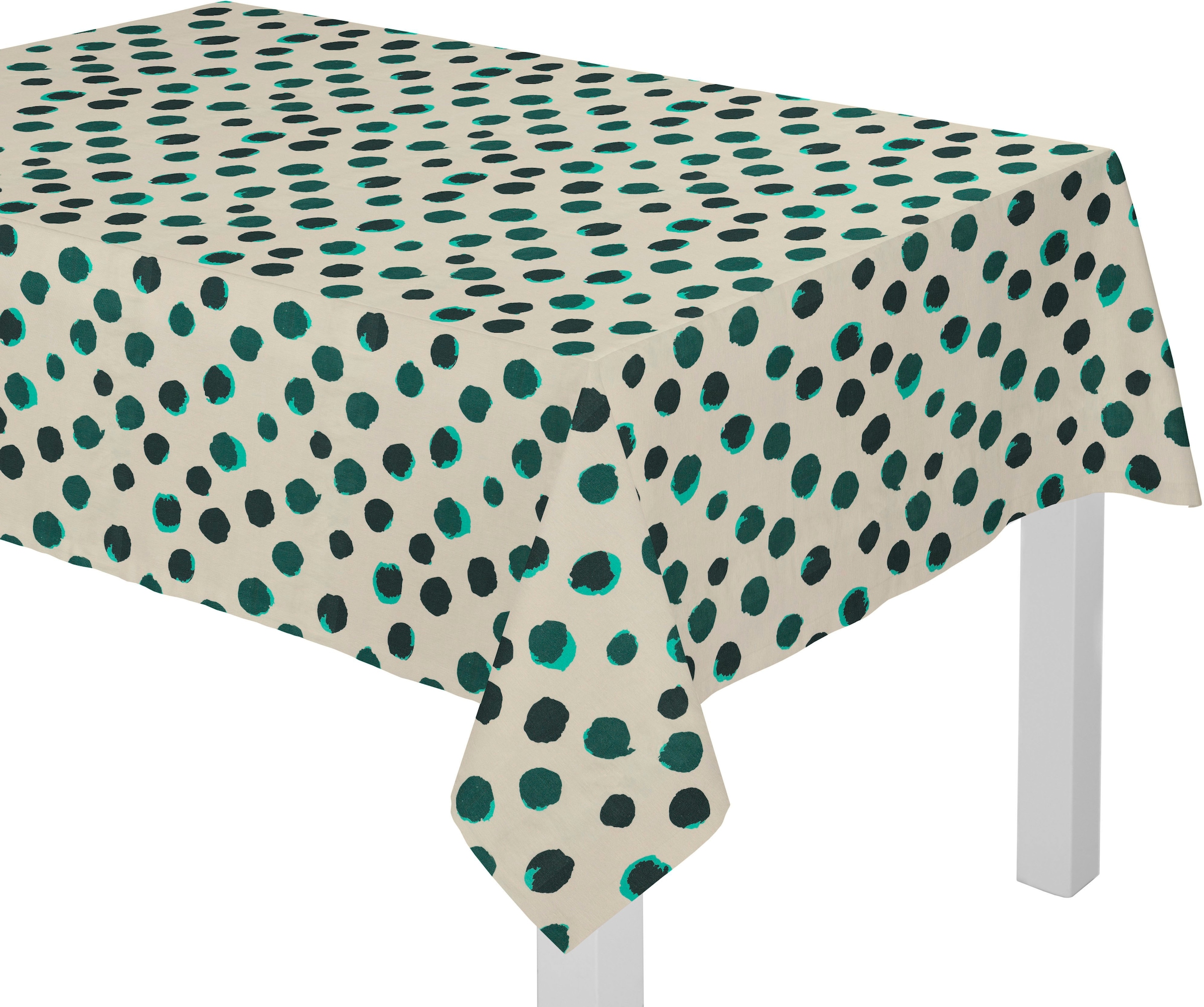 Adam Tischdecke "Dots" aus Leinen und Bio-Baumwolle