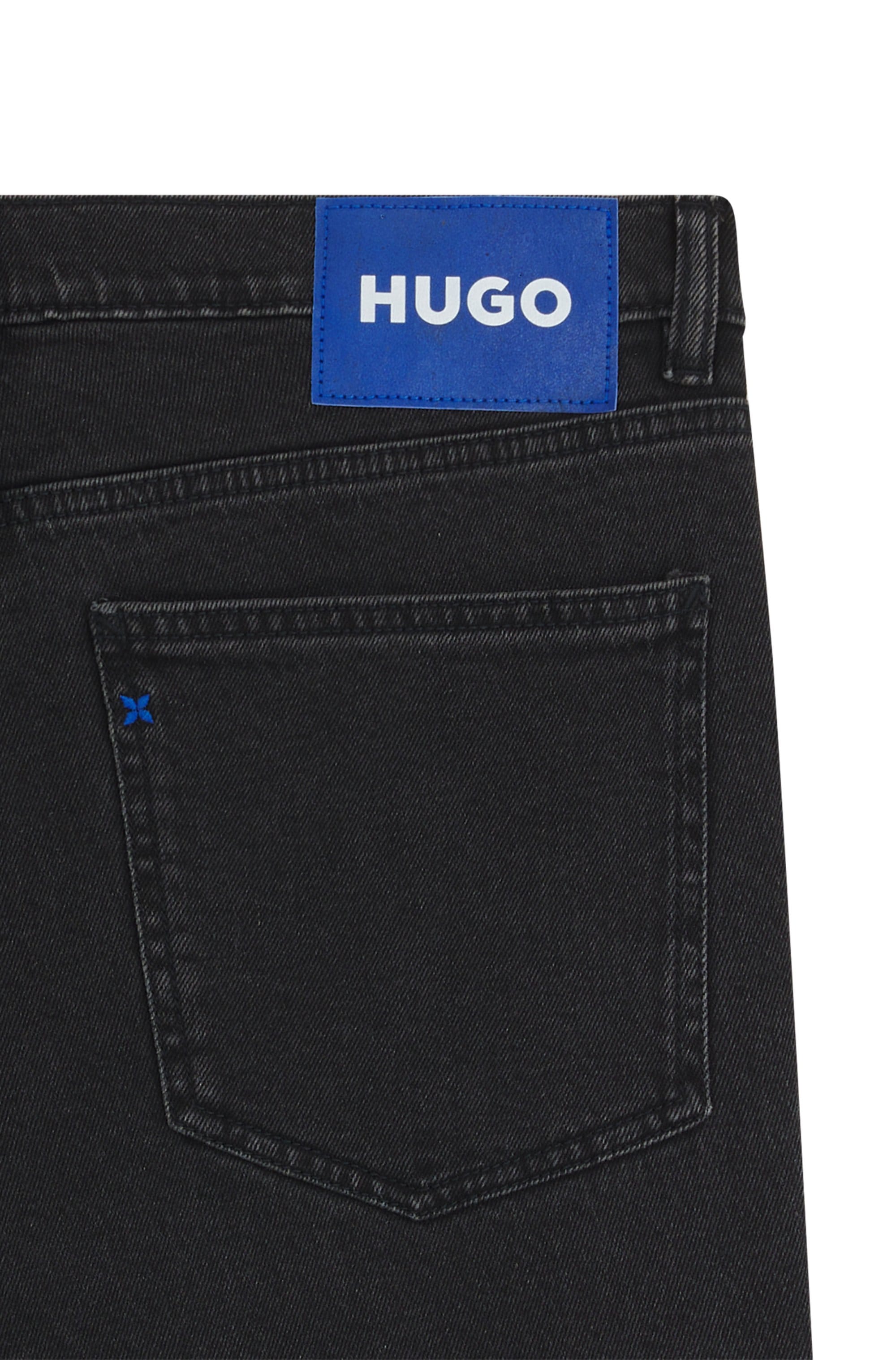HUGO Slim-fit-Jeans »Zane« mit angesetztem Bund