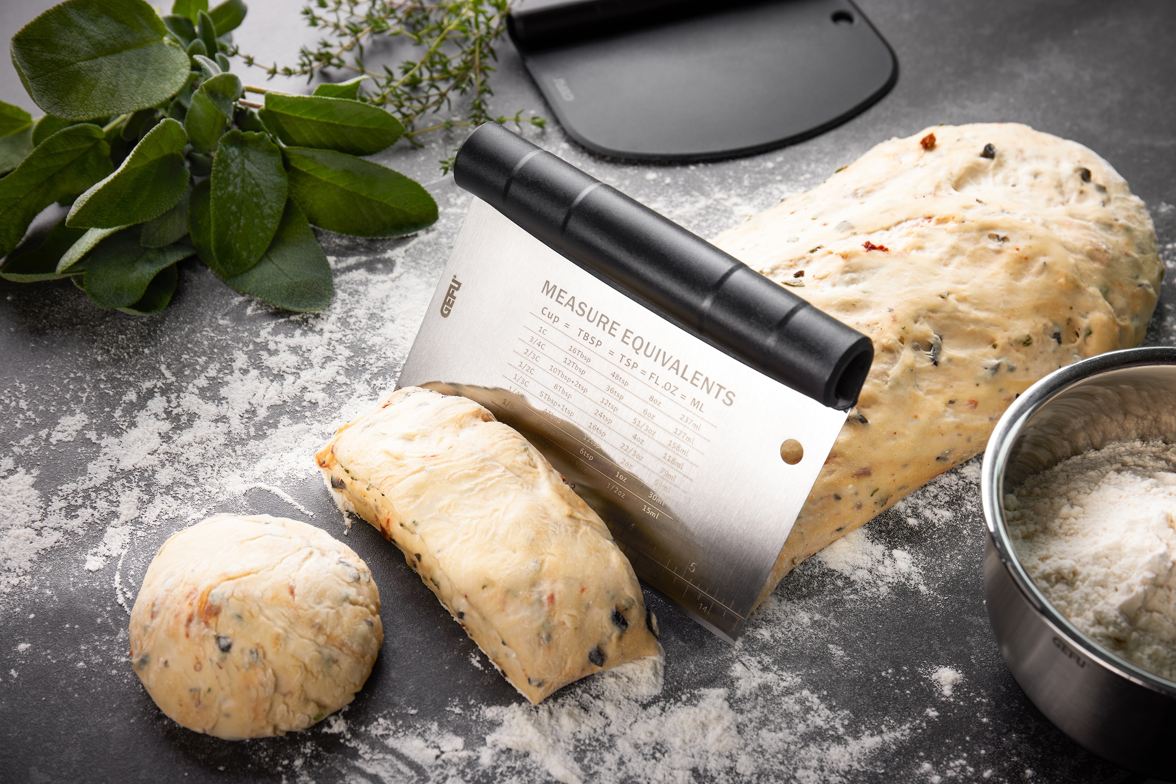 GEFU Teigspachtel »DUTTO« Zwei in Eins, spülmaschinengeeignet