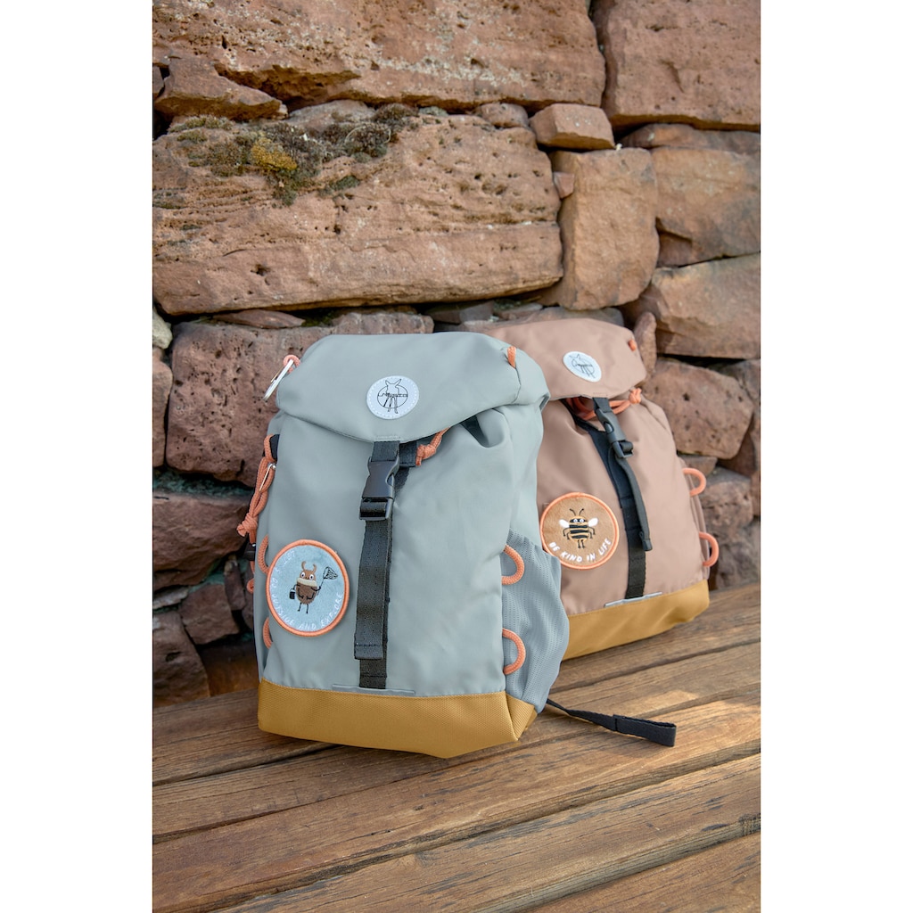 LÄSSIG Kinderrucksack »Nature, Mini Outdoor Backpack, Hazelnut«, Reflektoren