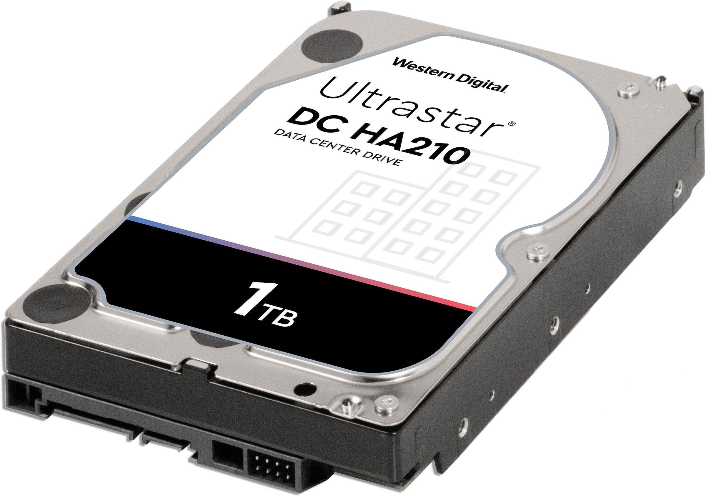 Western Digital HDD-Festplatte »Ultrastar DC HA210 1 TB«, 3,5 Zoll, Anschluss SATA, Bulk