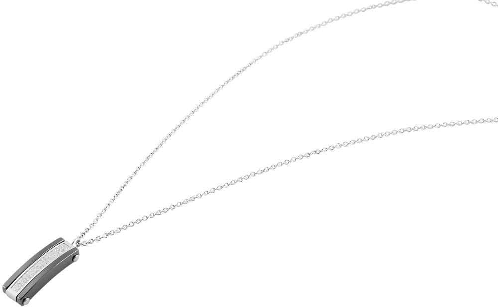 Adelia´s Kette mit Anhänger »Adelia's Damen Edelstahl Ankerkette Halskette mit Anhänger Anker mit Zirkonia 45 cm«