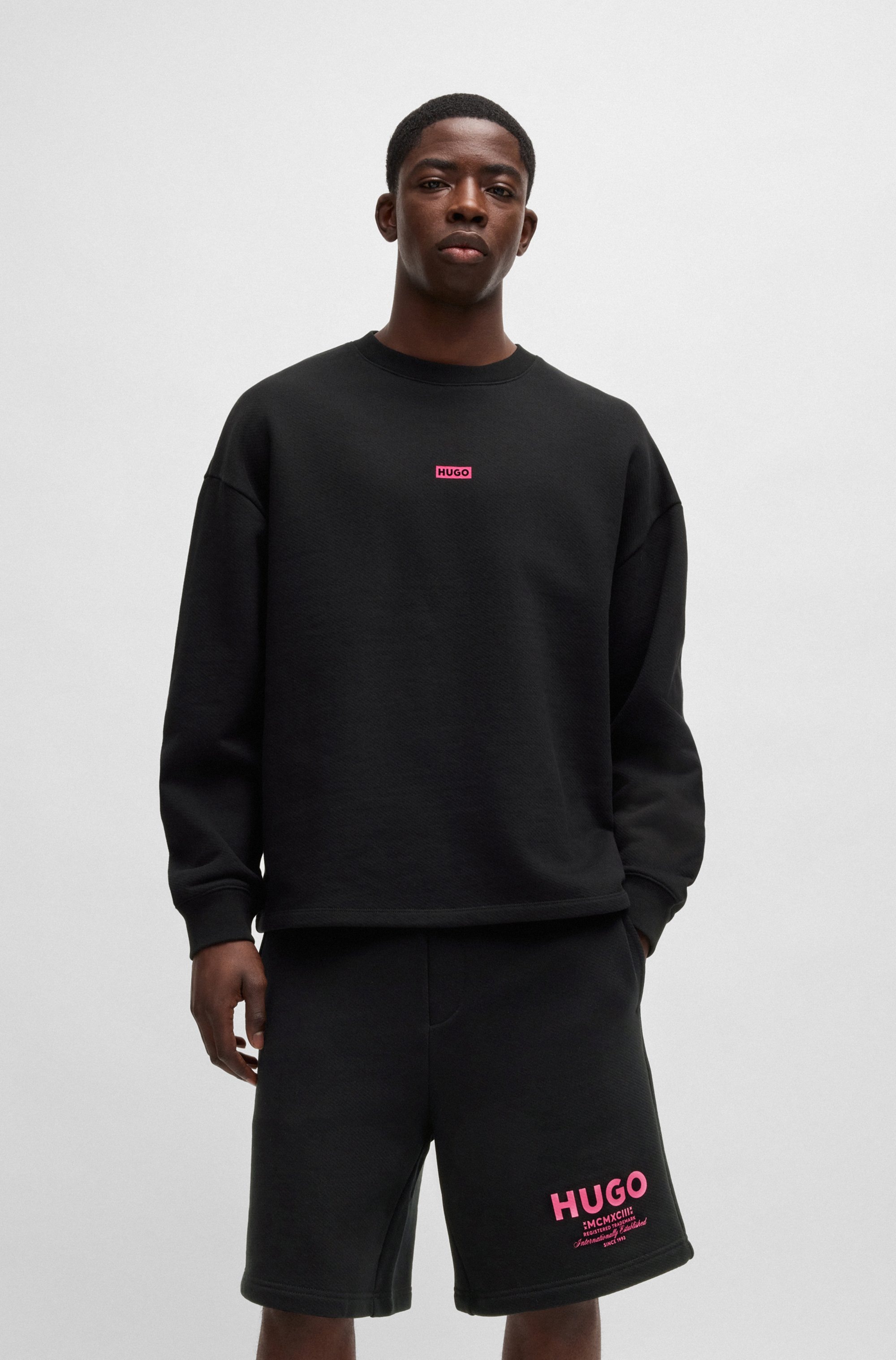 HUGO Blue Sweatshirt »Naviu«, mit Rückendruck