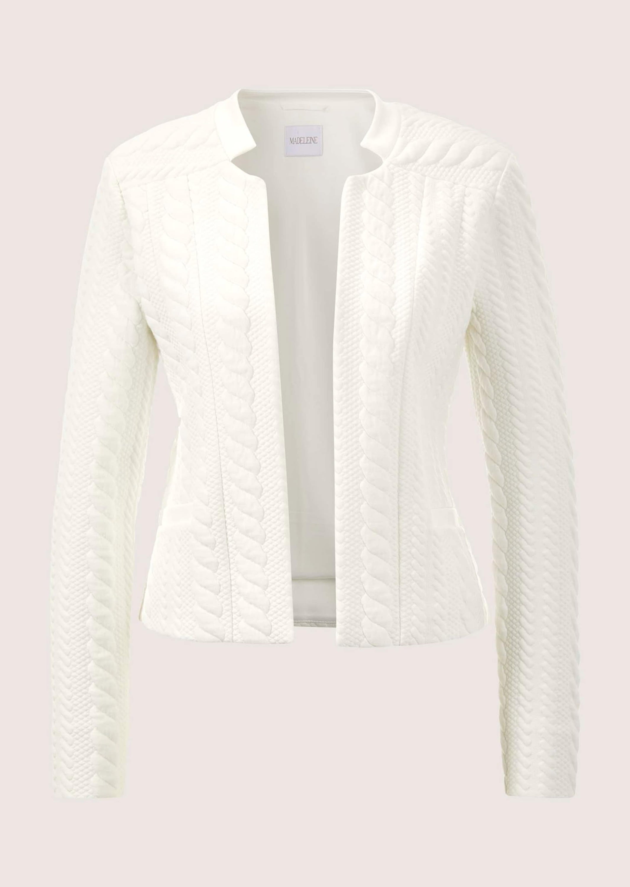 MADELEINE Jackenblazer »Blazer Langarm Jerseyblazer mit Stehkragen«