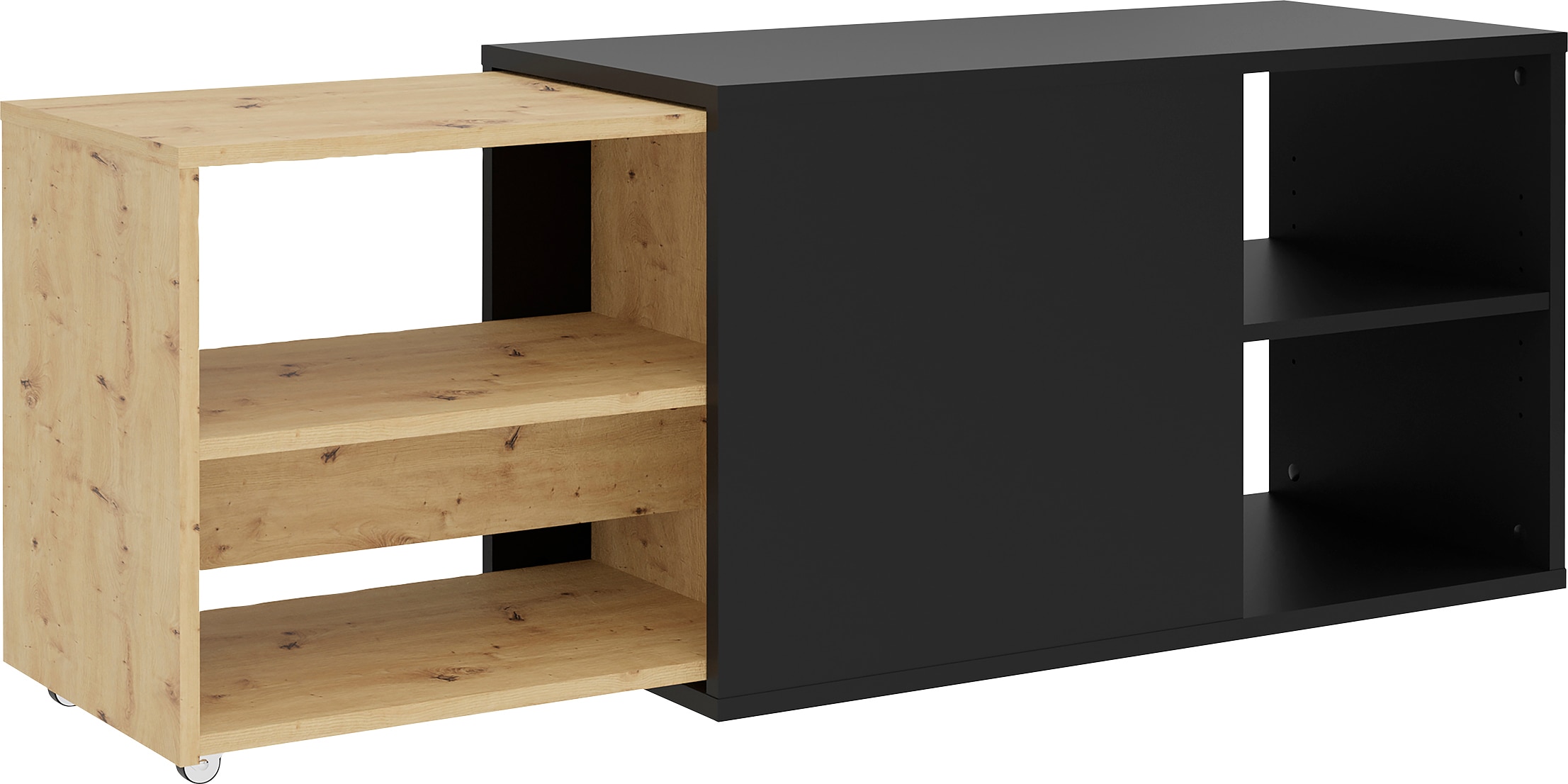 FMD TV-Board »Slide«, ausziehbar auf 129 cm