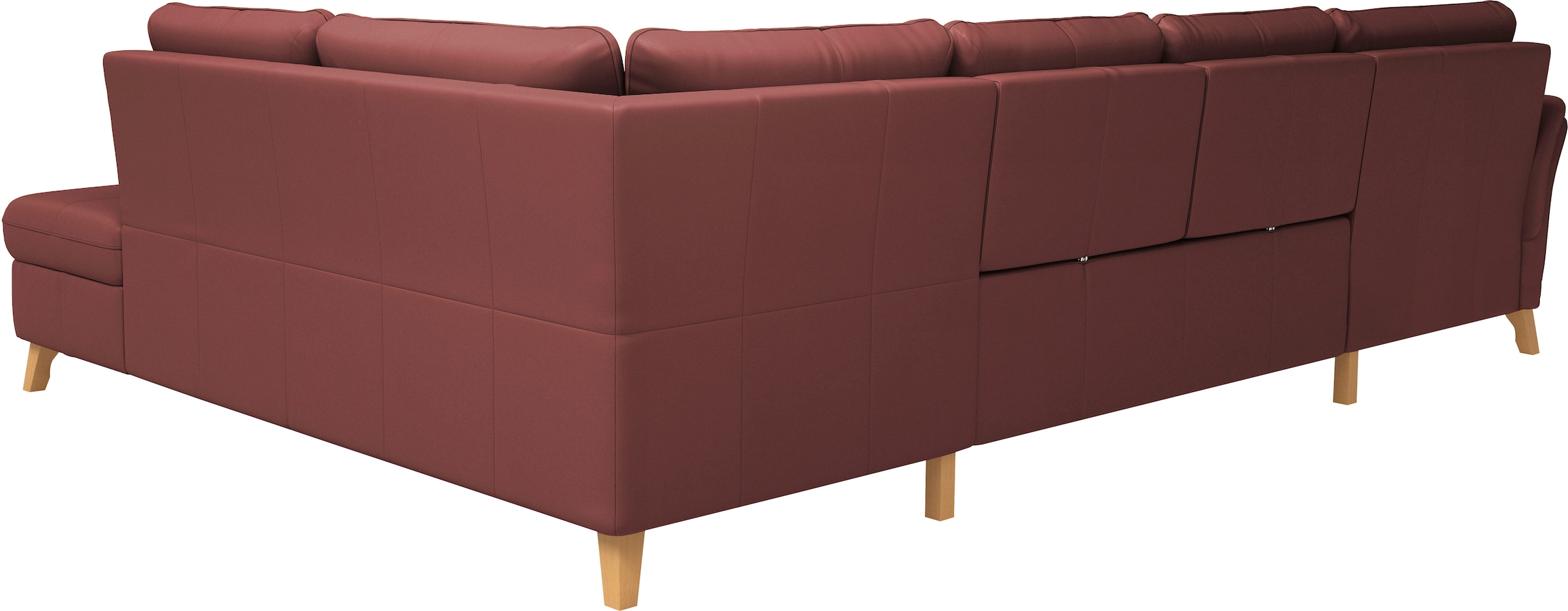 sit&more Wohnlandschaft »Göteborg«, inkl. Sitztiefenverstellung, wahlweise mit Bettfunktion & Bettkasten