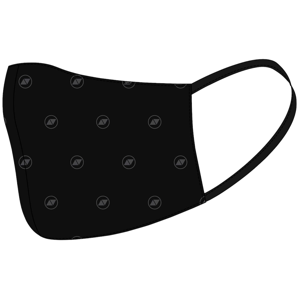 Terrax Workwear Community-Maske »TERRAX«, (Packung, 5 St.), schwarz, waschbar