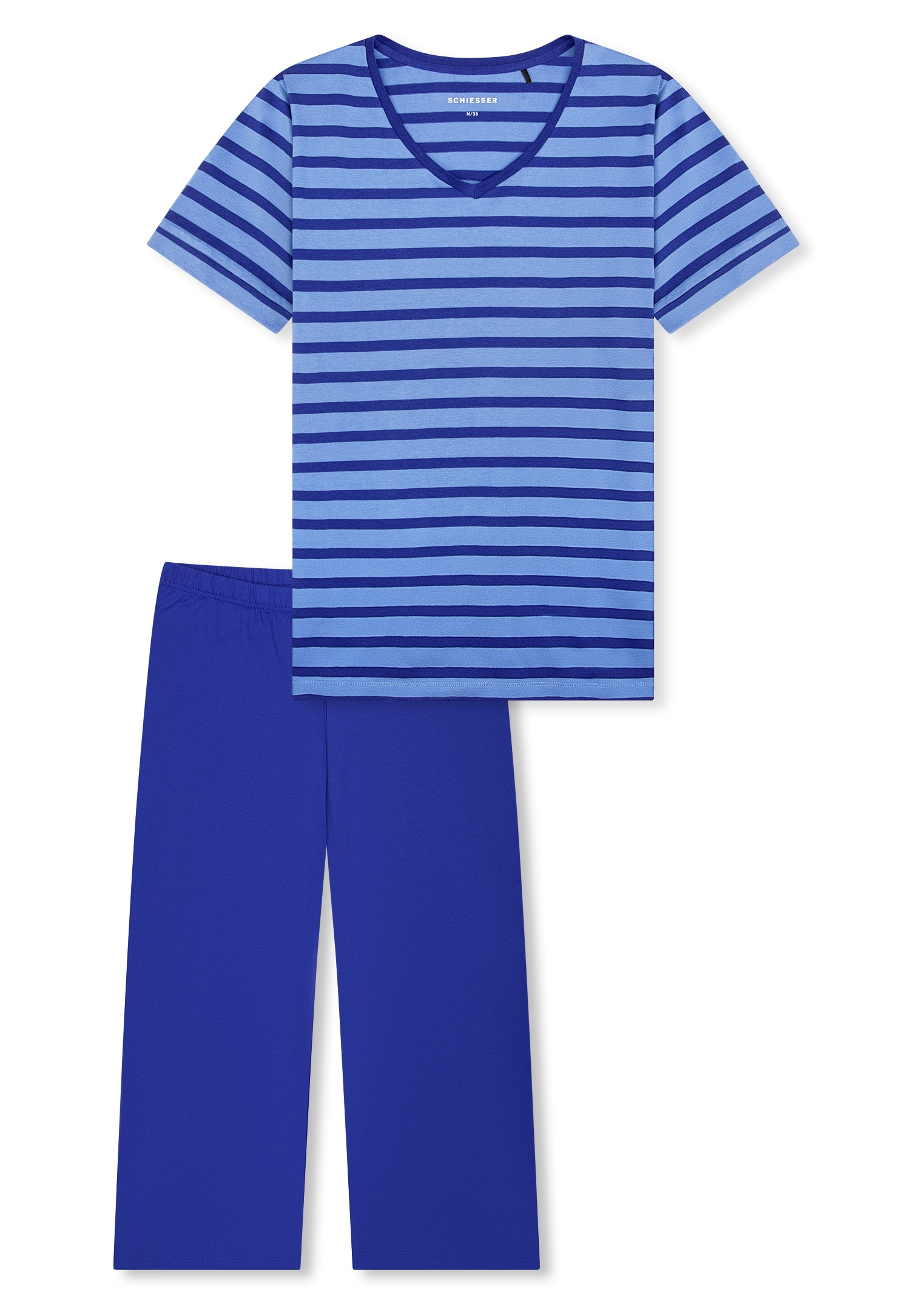 Schiesser »Casual Essentials« 2tlg.,  mit modisch umgeschlagenen Ärmeln