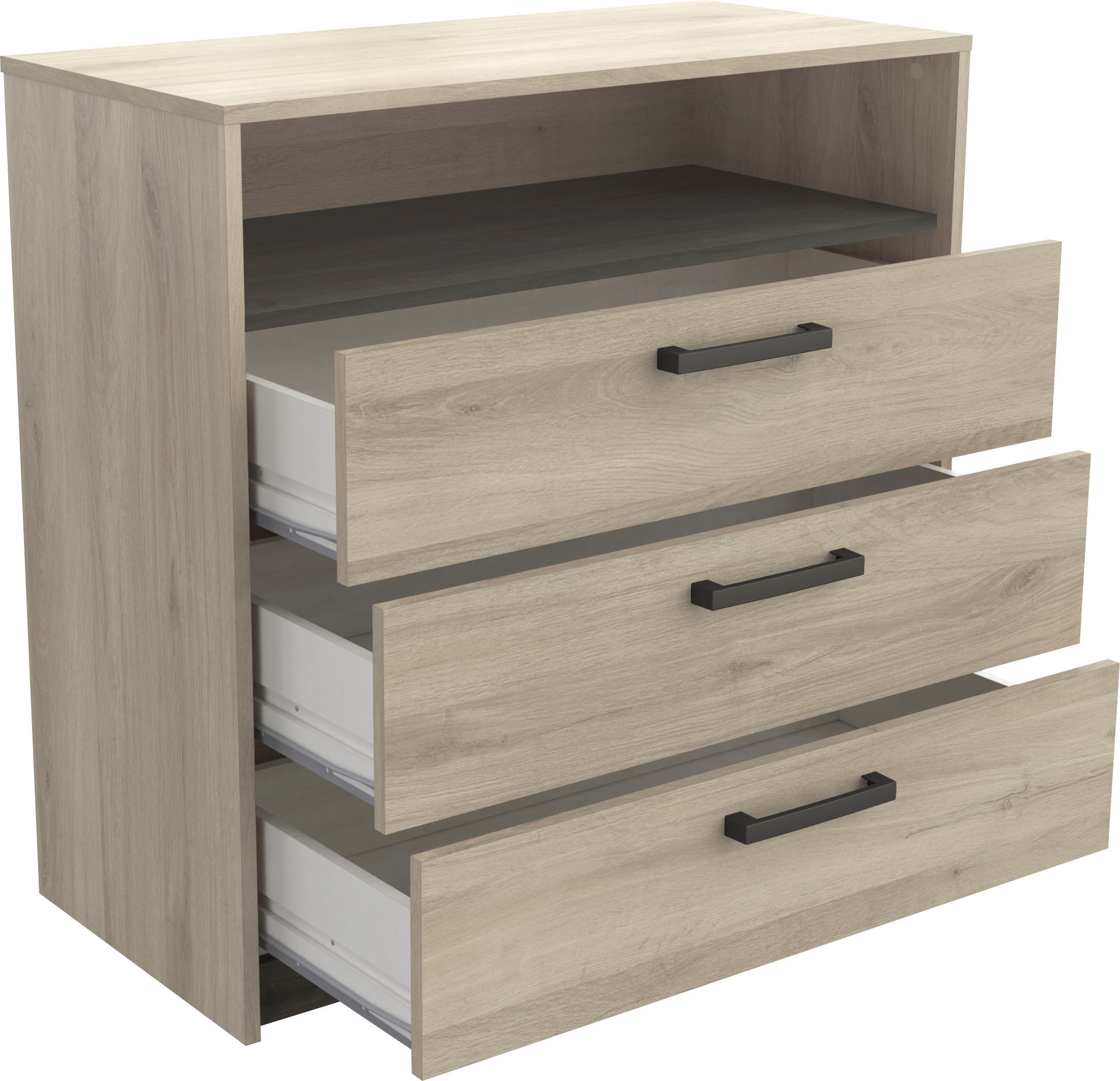 Demeyere GROUP Kombikommode »Watson« Schubkatenkommode 3 Schubladen 1 Niche