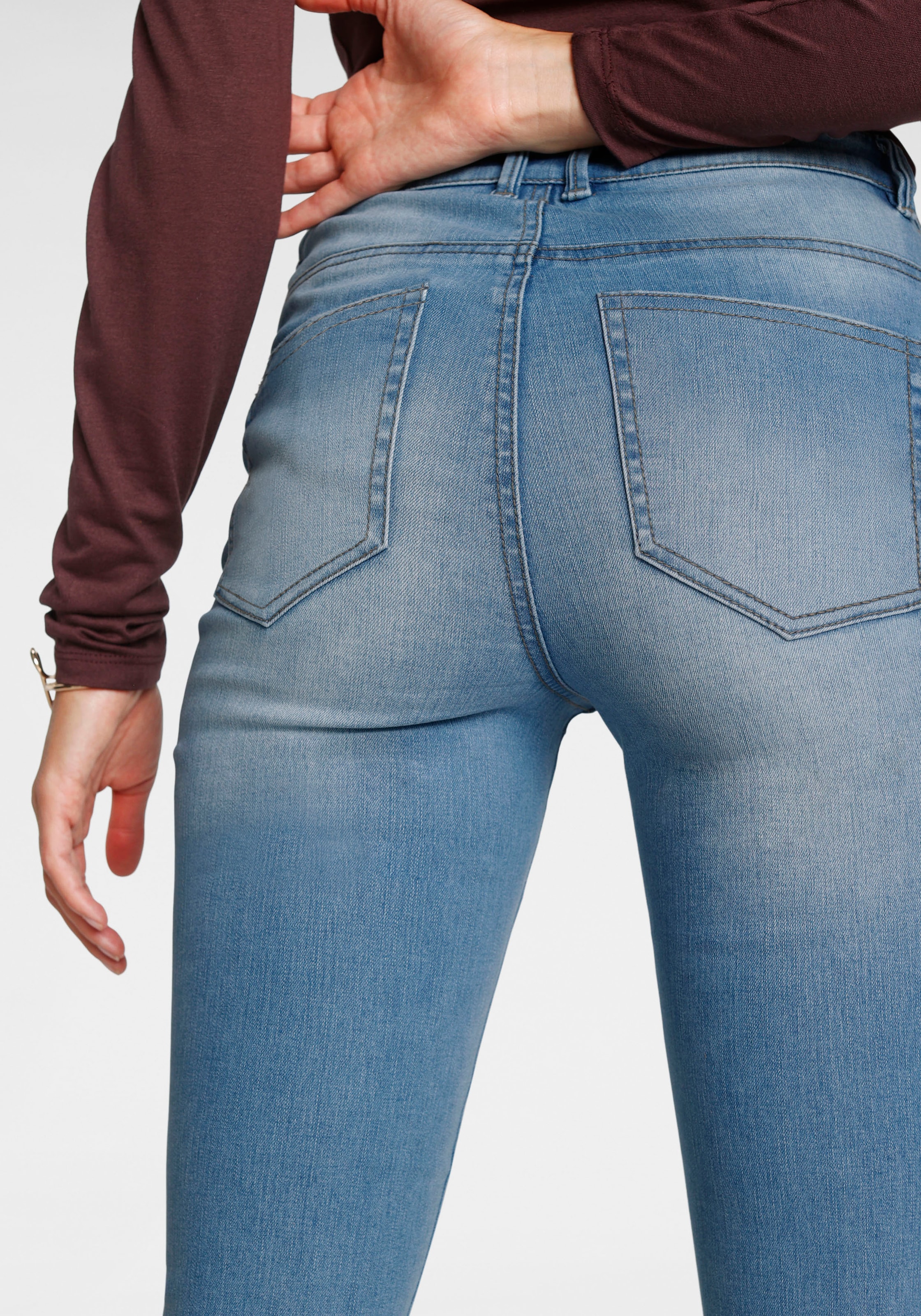 ONLY Skinny-fit-Jeans »ONLPAOLA«, mit Stretch