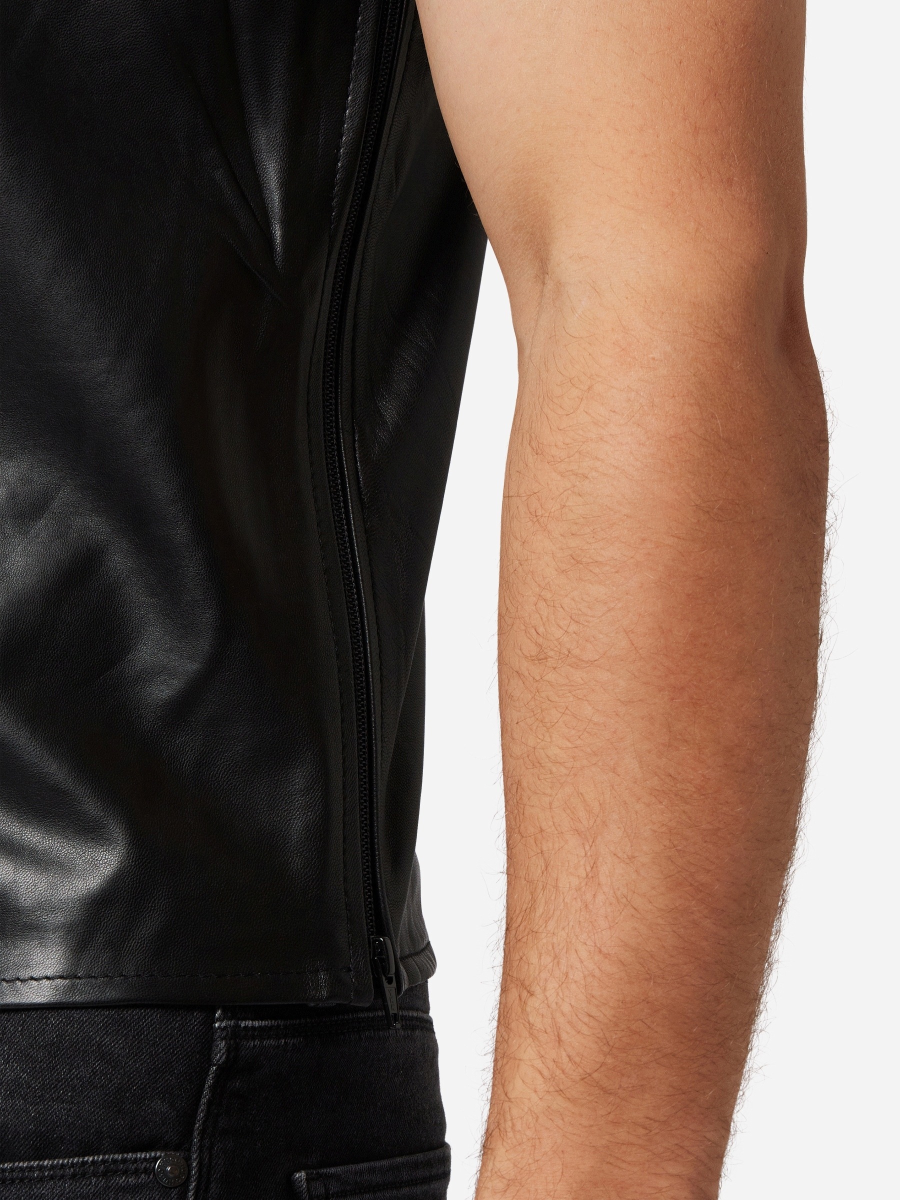 RICANO T-Shirt »Ledershirt T-SHIRT« Handgefertigt aus echtem Leder