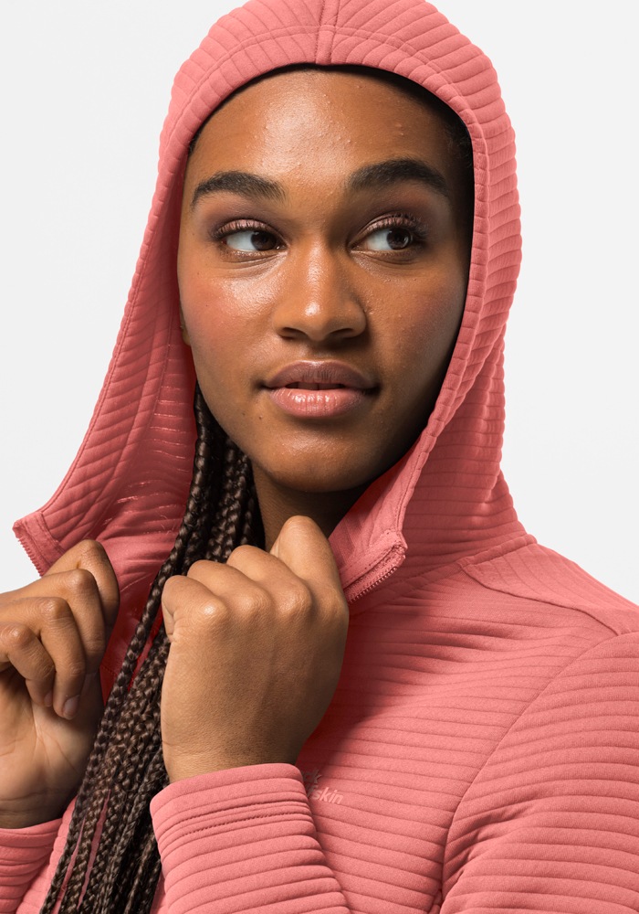 Jack Wolfskin Kapuzenfleecejacke »MODESTO HOODED JKT WOMEN«, mit Kapuze