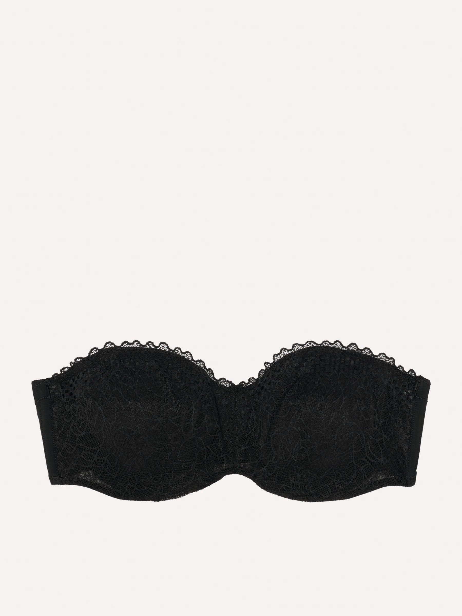 PASSIONATA Bandeau-BH »PILA«, mit Spitze überzogene Cups, abnehmbare Träger, dünne Schalen