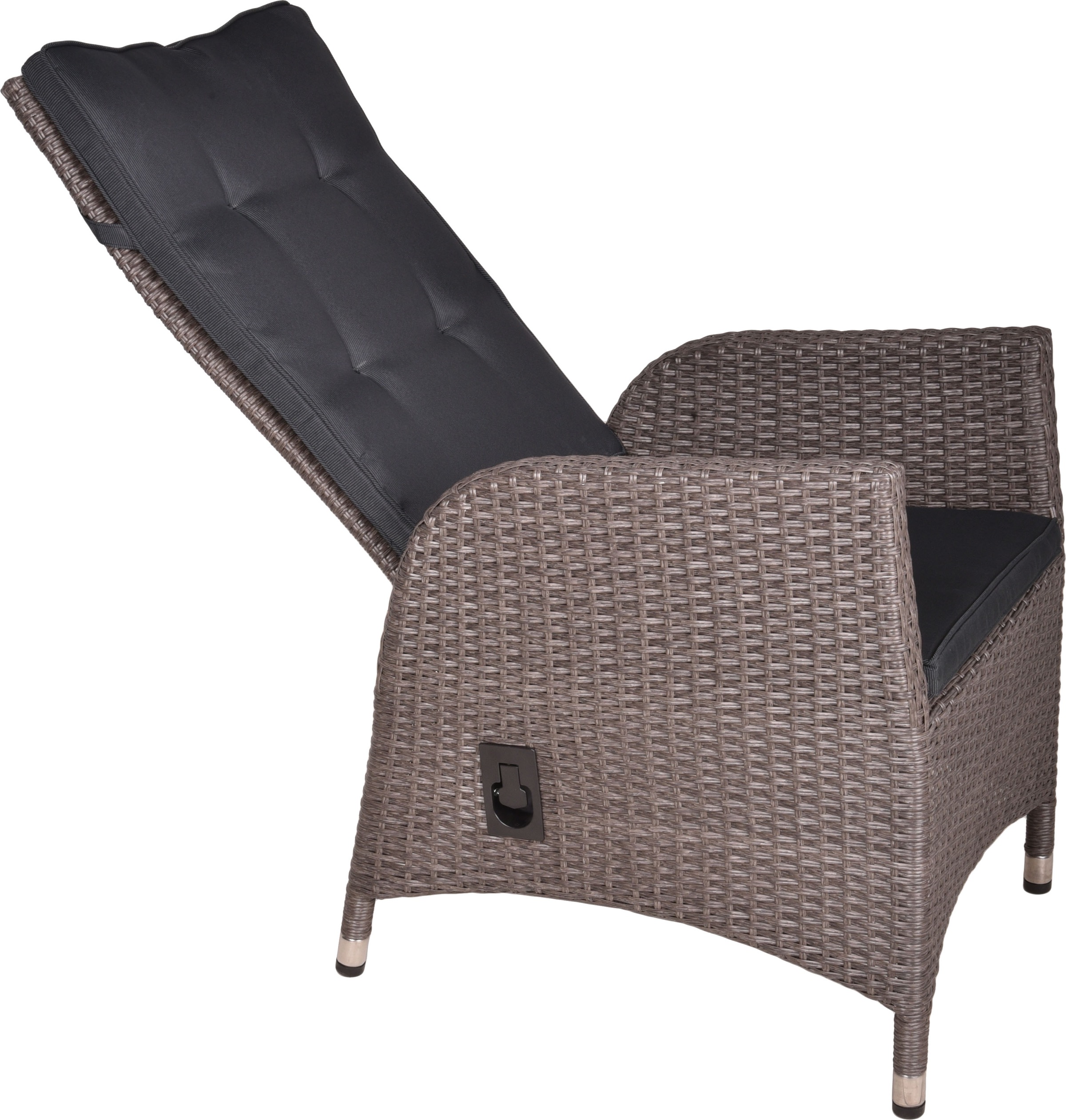 Garden Pleasure Garten-Essgruppe », Tischgruppe »BRAGA Set 07«« Set, 7 Stk. tlg. 4 Sessel, mit Gasfedern, Tisch LxB: 180x90 cm, inkl Auflagen