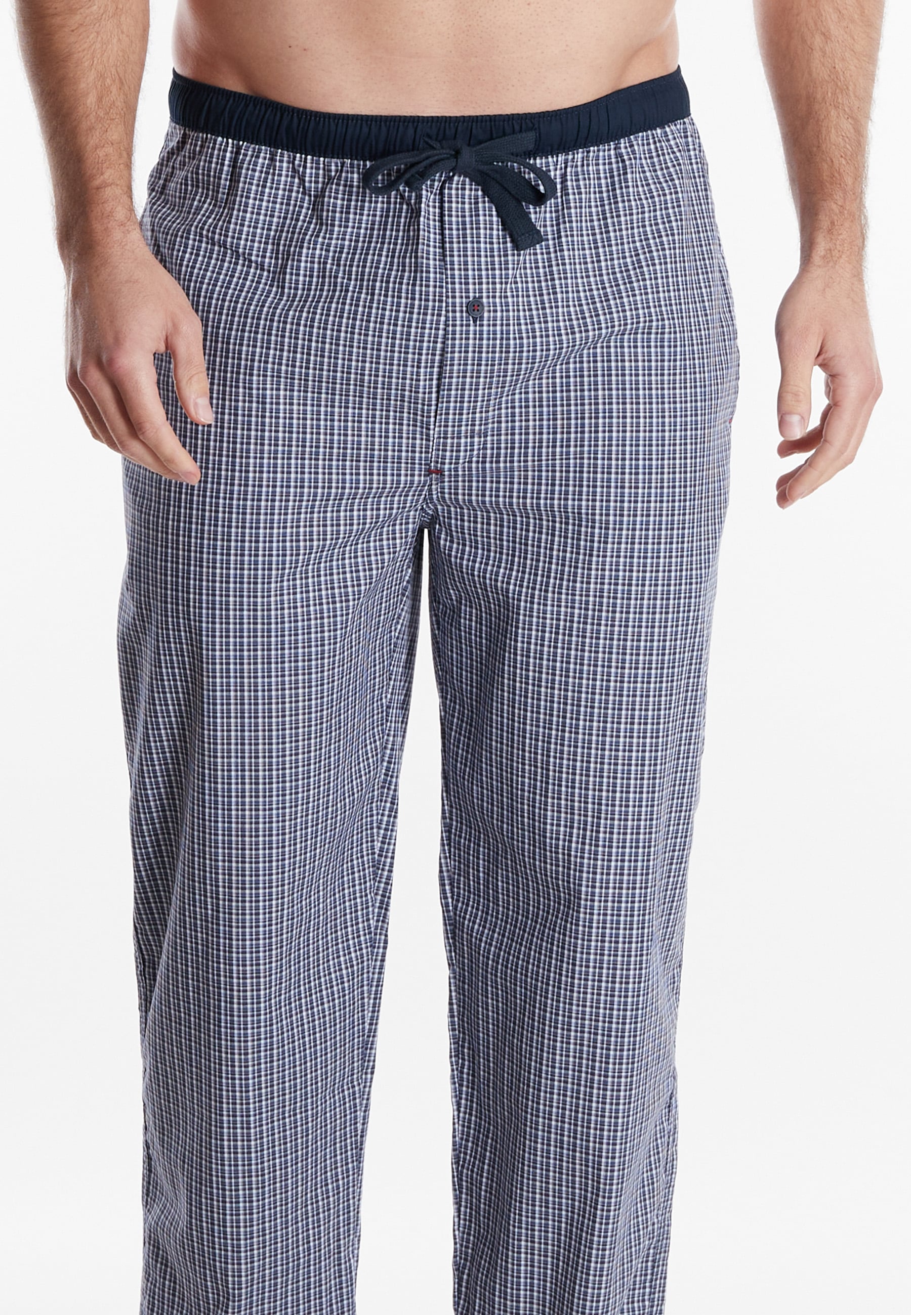 TOM TAILOR Pyjamahose »Dakota«  Bindeband, Seitentaschen, locker, bequem, atmungsaktiv