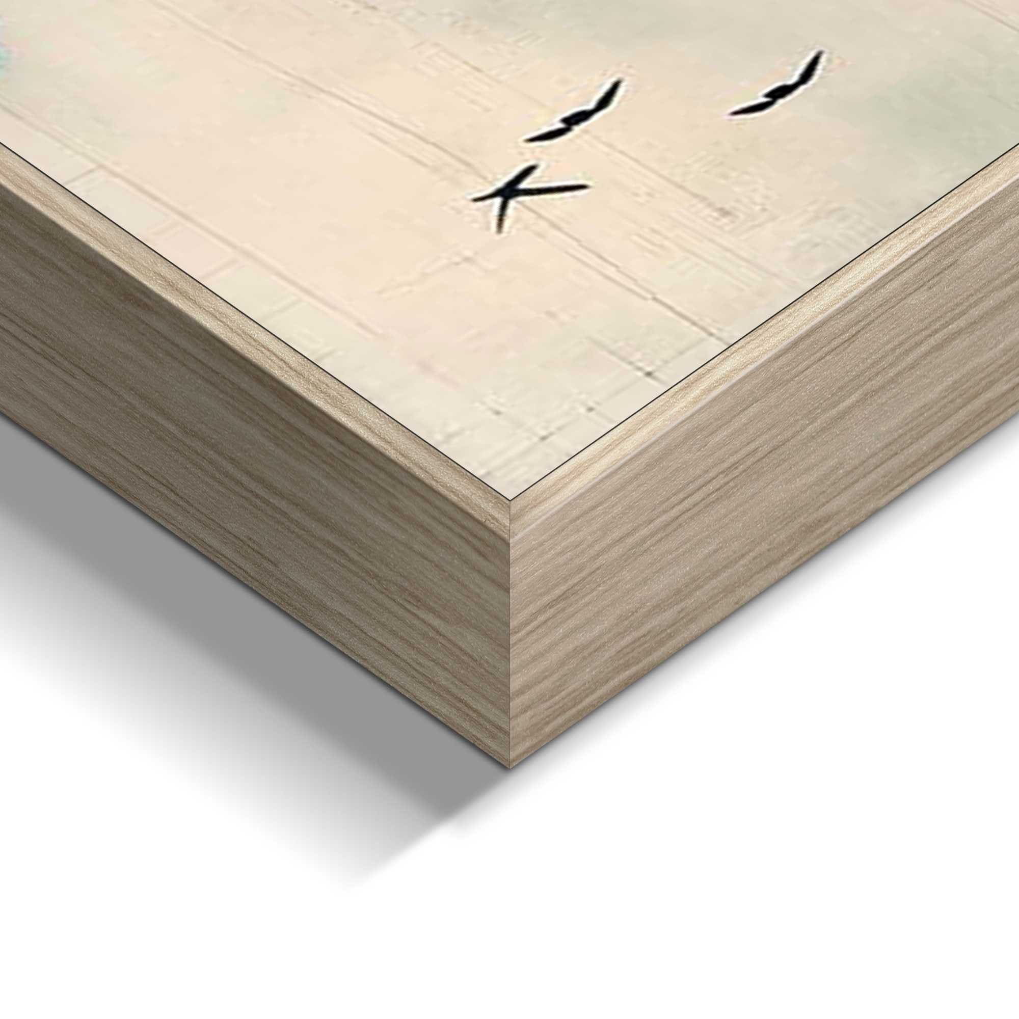 Reinders! XXL-Wandbild »Japanische Berge« Landschaften 1 Stk. tlg. Wohnzimmer - Blau - MDF - Landschaften - 156x52 cm