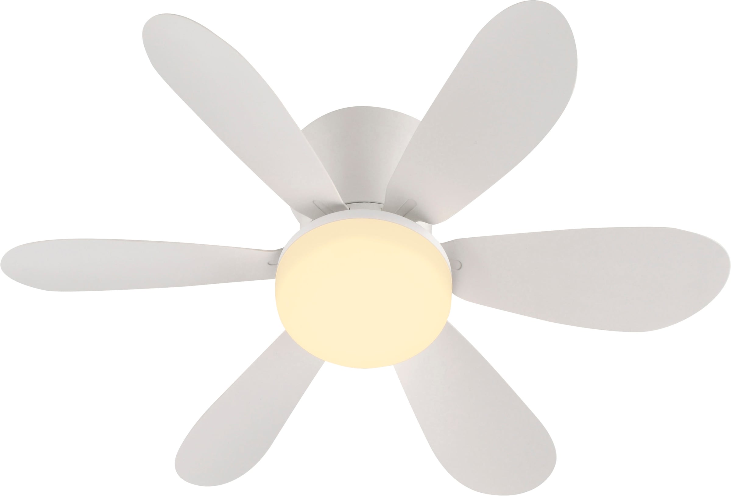 JUST LIGHT LED Deckenleuchte »MINIAIR« LED-Board 1 Stk. warmweiß - kaltweiß Ventilatorfunktion in 3 Geschwindigkeitsstufen, mit Timer 2h/4h/8h