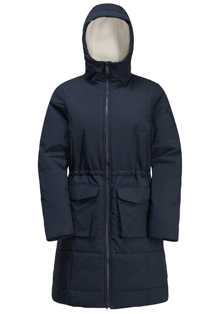 Jack Wolfskin Funktionsparka »WHITE FROST PARKA W«, mit Kapuze