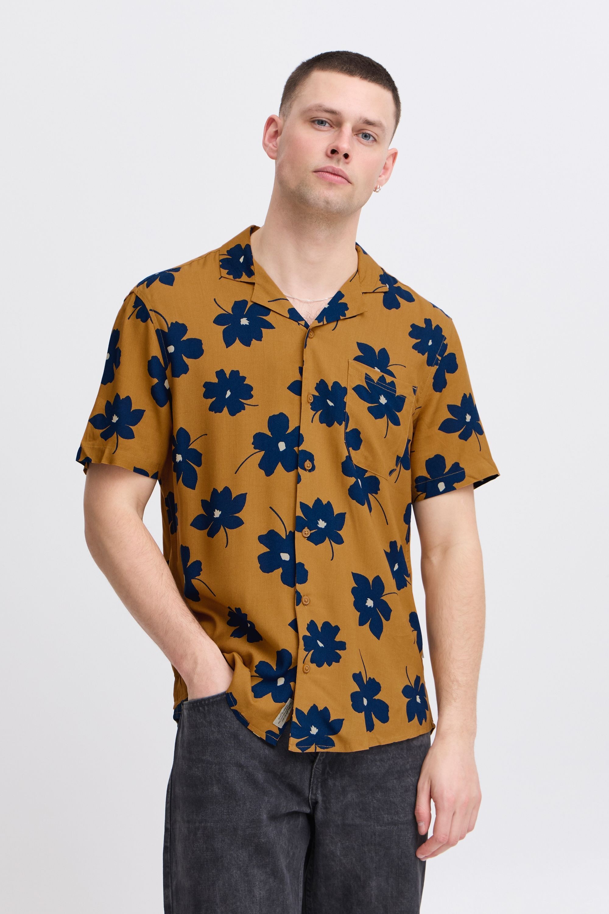 Blend Kurzarmshirt »Kurzarmhemd BHADAN«