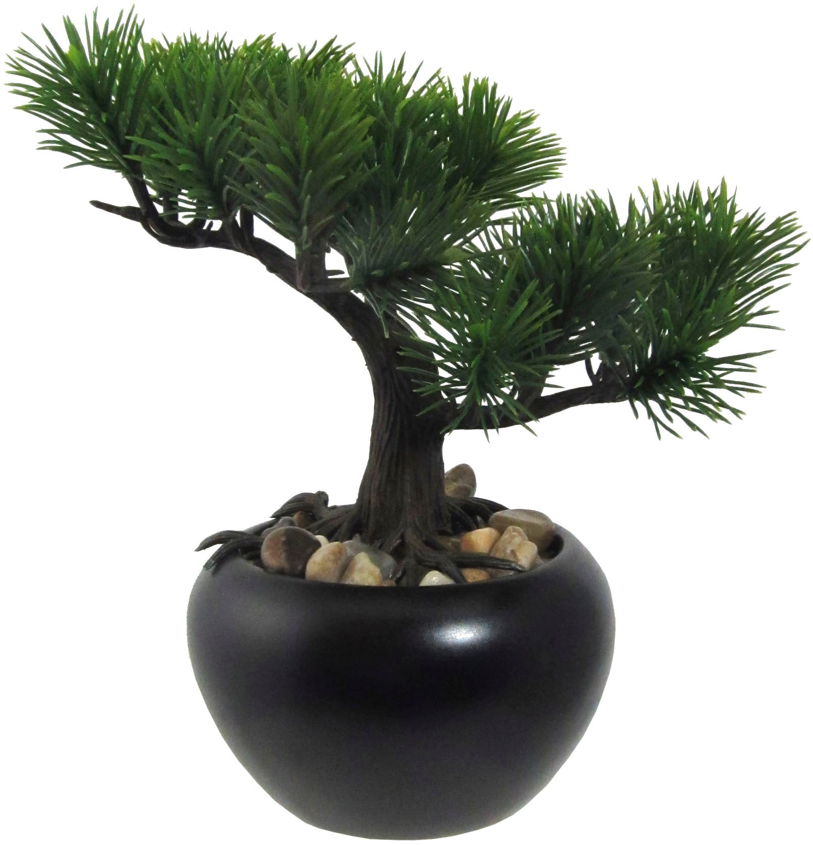 Creativ green Kunstbonsai »Bonsai Kiefer«, mit Kies