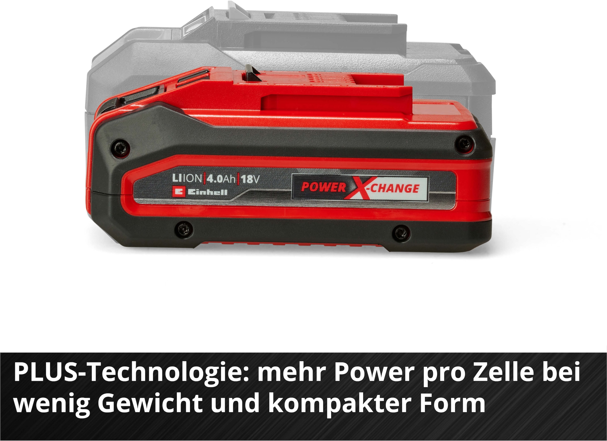 Einhell Akku »»PXC Plus Twinpack««, 18 V, 4 Ah, universell verwendbar für alle Power X-Change Geräte