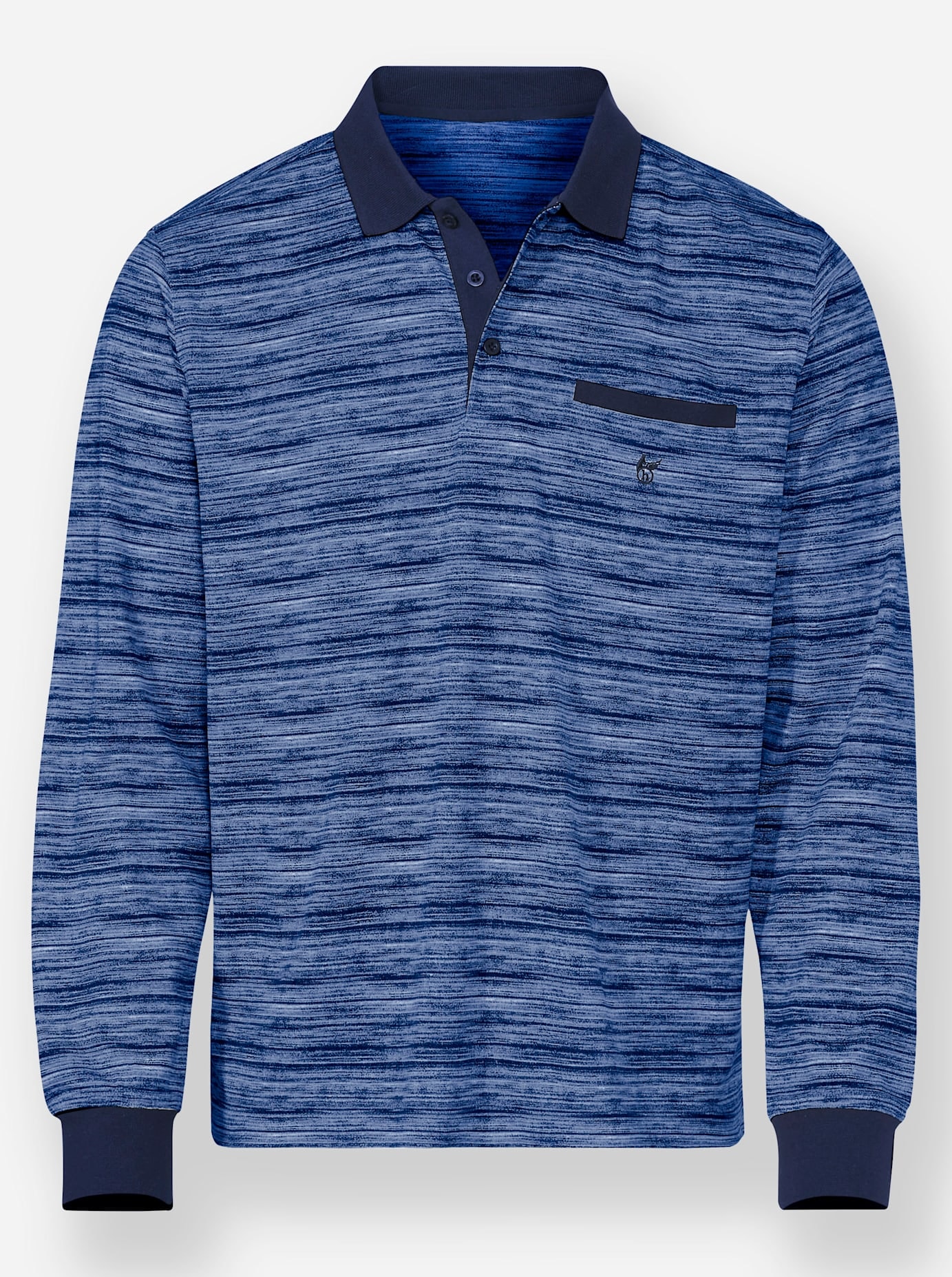 Hajo Poloshirt »Langarm-Poloshirt«, (1 tlg.)