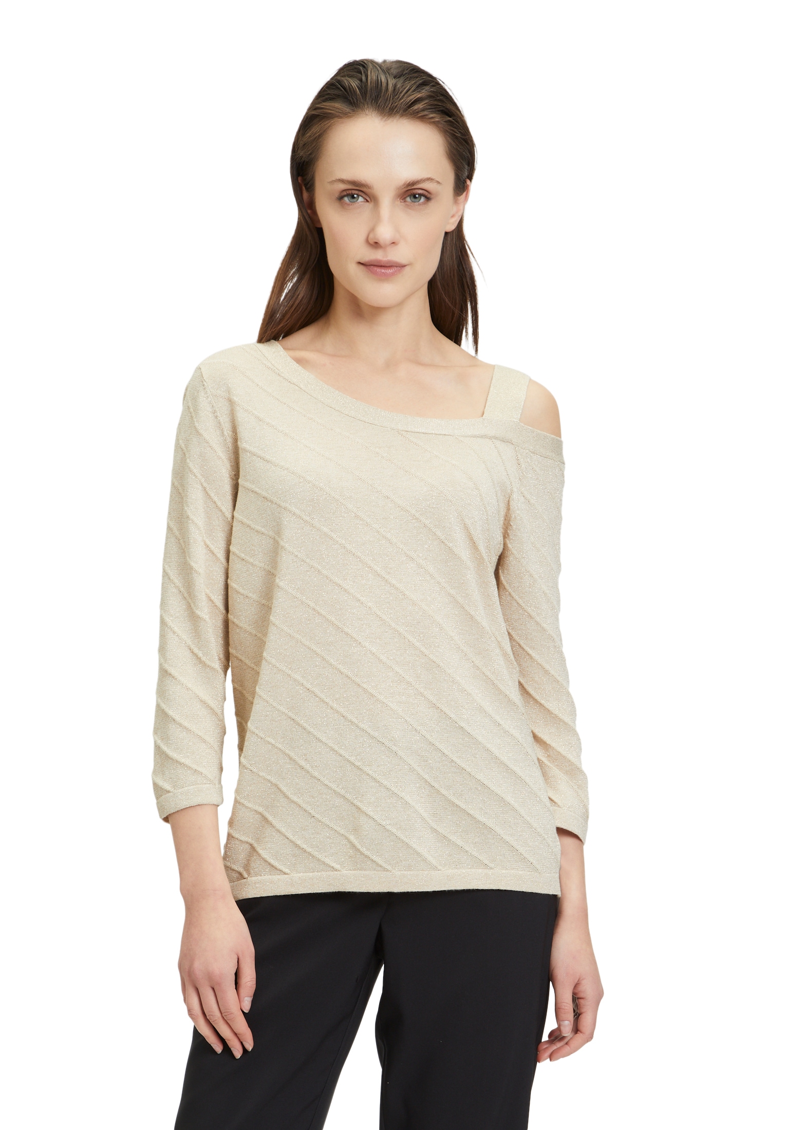 Betty Barclay Rundhalspullover »Feinstrickpullover mit Lurexfaden«