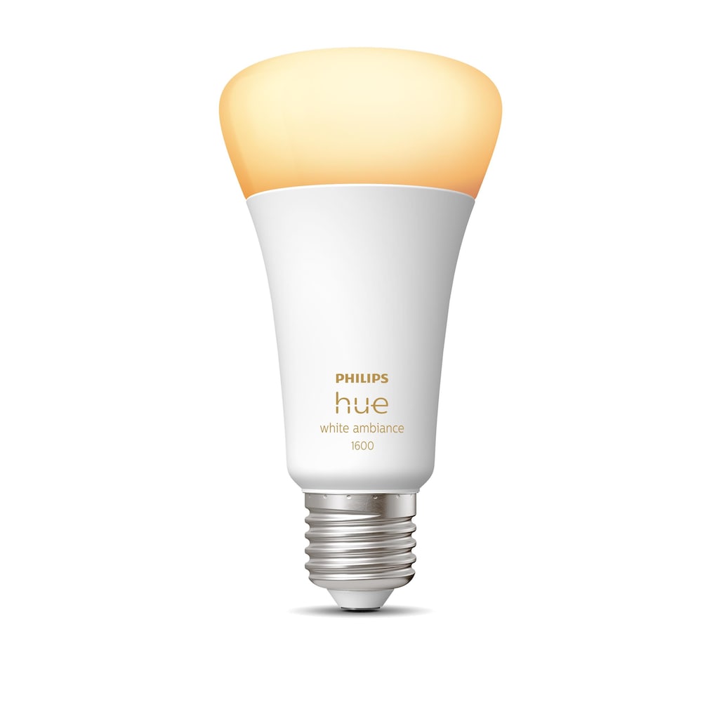 Philips Hue Smarte LED-Leuchte »White Ambiance E27 Einzelpack 1600«