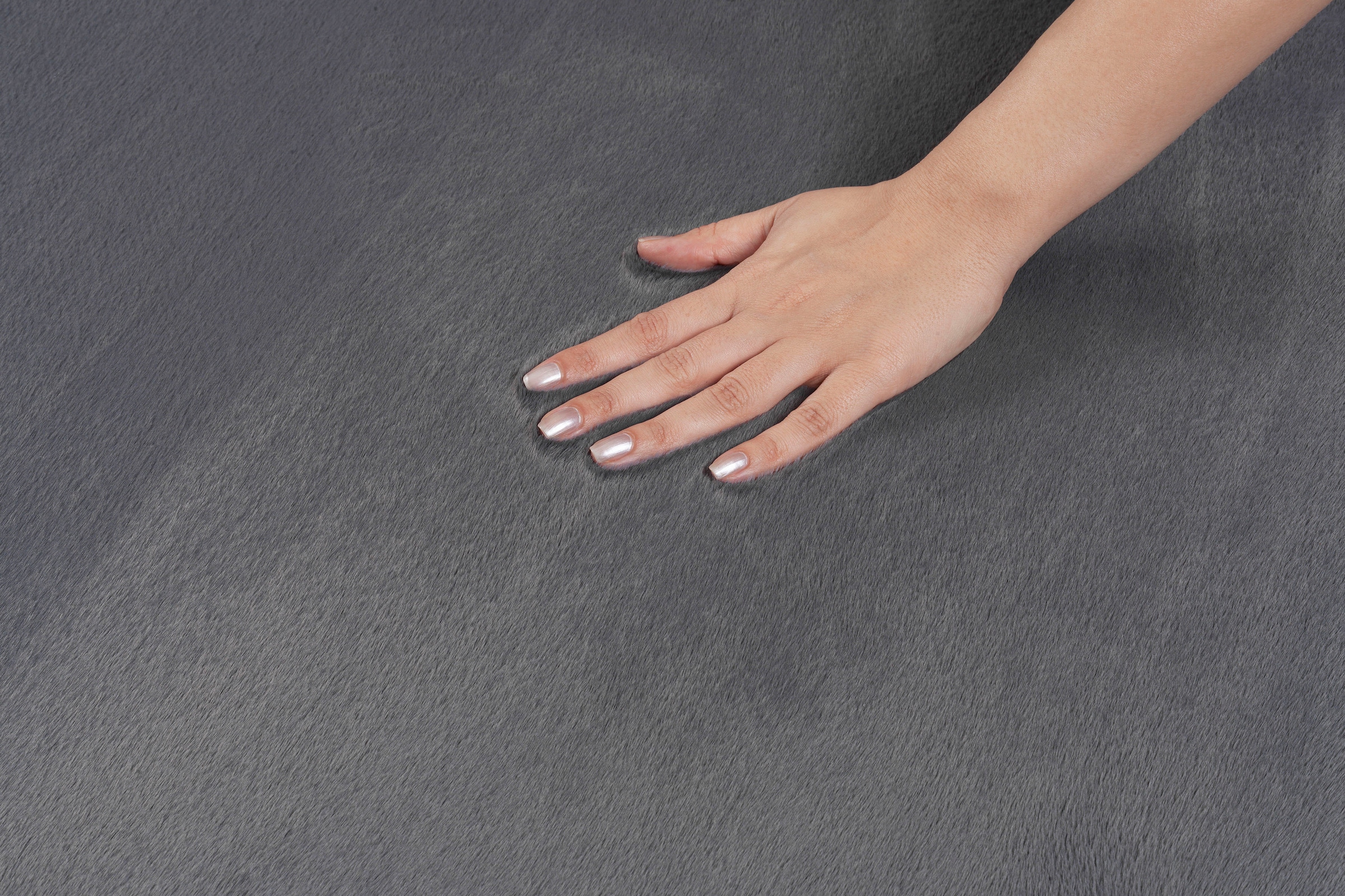 merinos Teppich »Focus 47« rechteckig 11 mm Höhe Fellteppich, weich und elegant, Wohnzimmer, Schlafzimmer