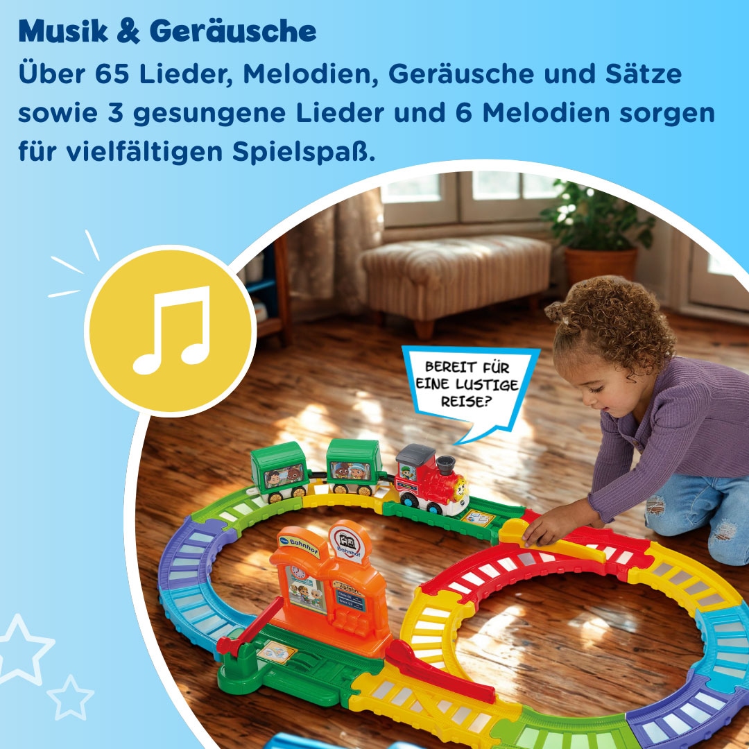 Vtech® Spielwelt »Tut Tut Baby Flitzer - Kleiner Bahnhof« mit Licht und Sound