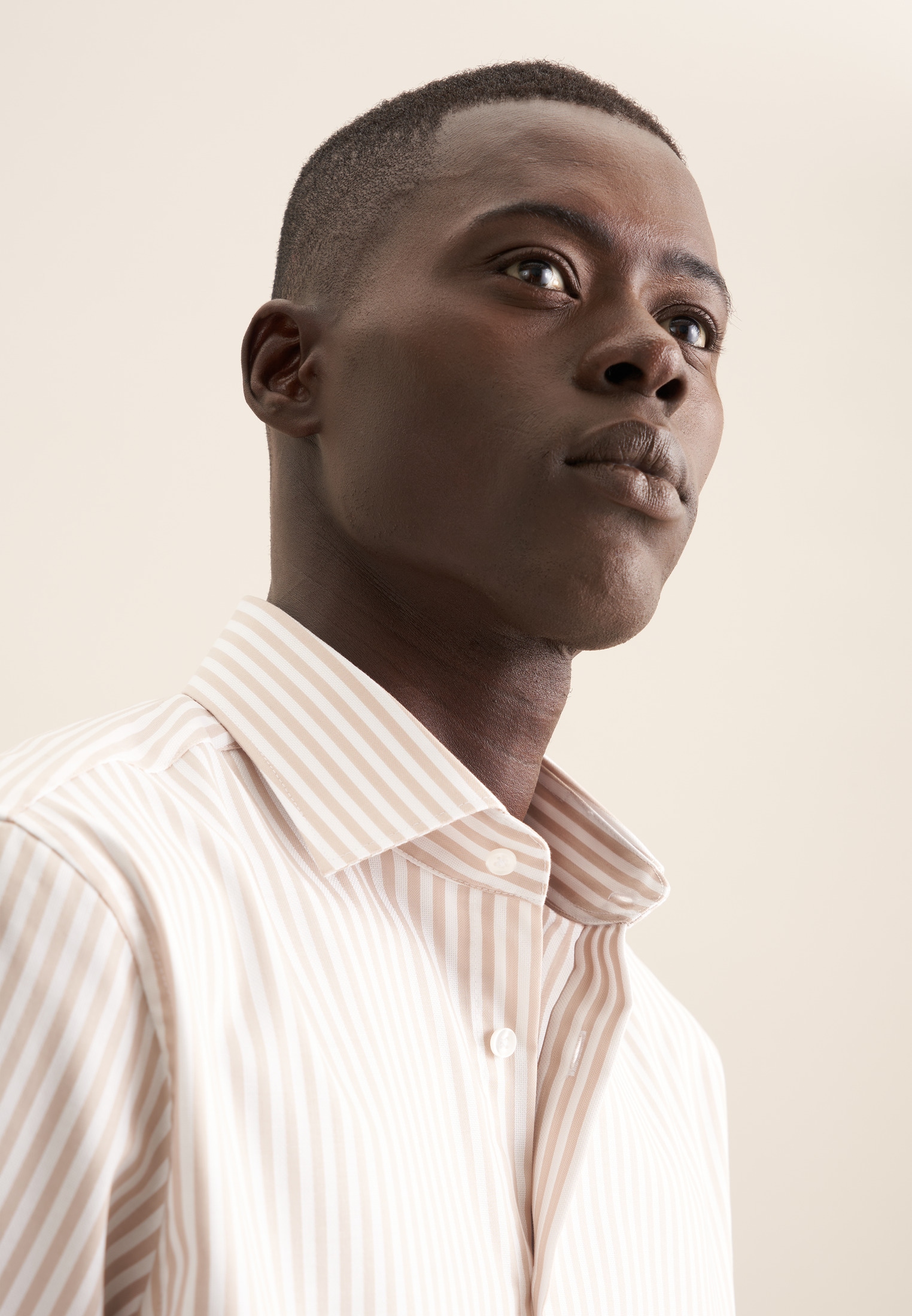 seidensticker Businesshemd »Regular« Regular 1/2 Kentkragen Streifen