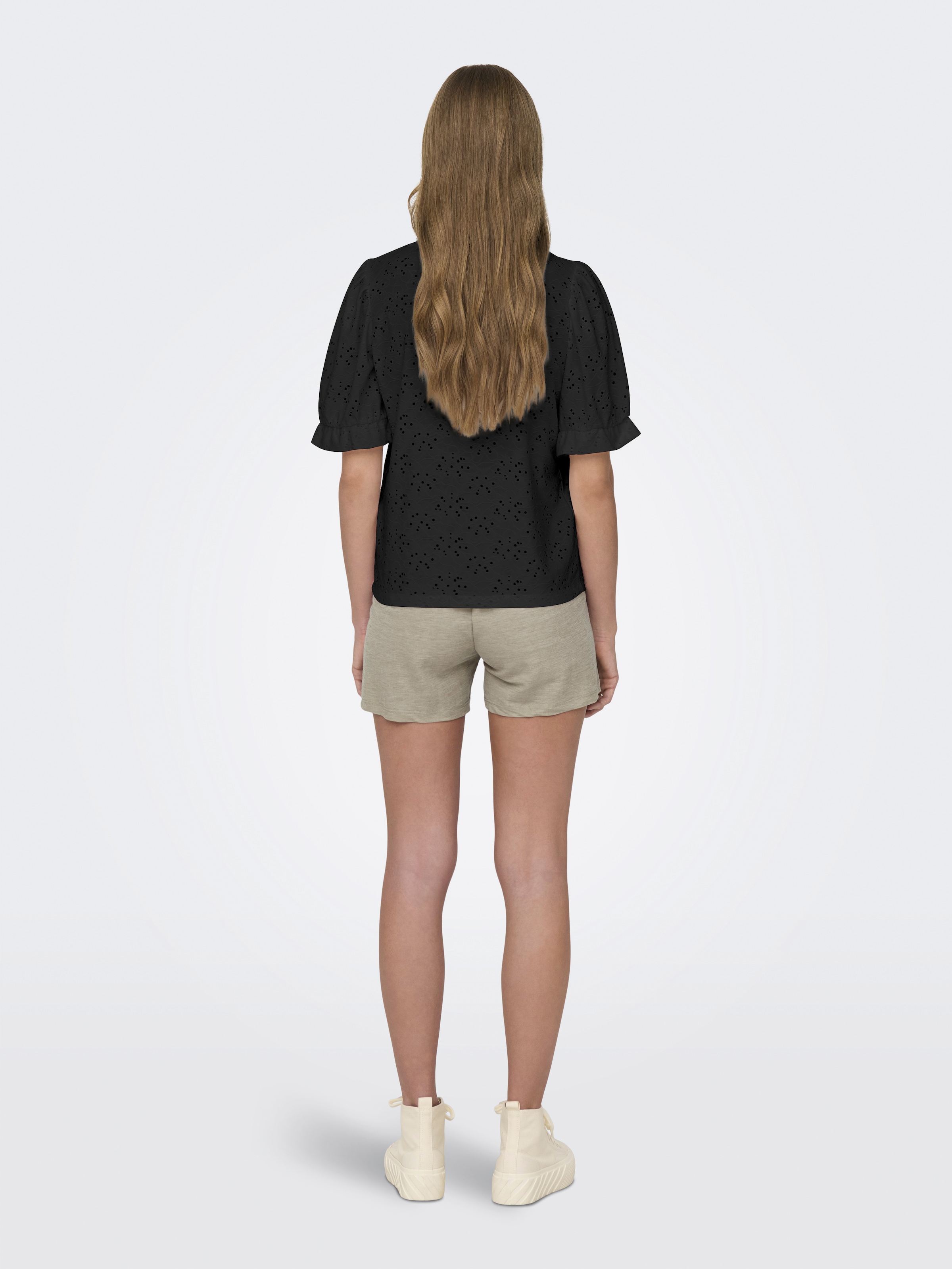 ONLY Kurzarmshirt »ONLNEW SMILLA LIFE S/S PUFF TOP JRS«