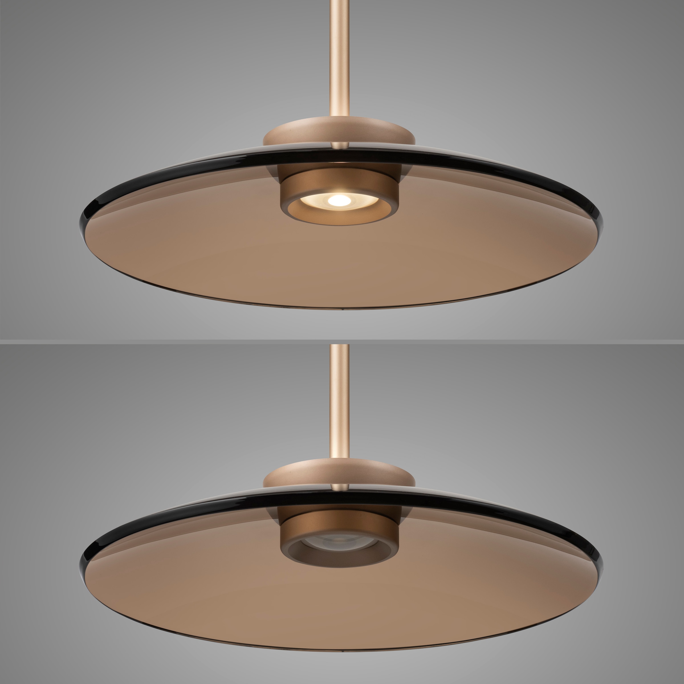 Neuhaus PURE LED Pendelleuchte »PURE E-Moon« LED-Board 1 Stk. warmweiß - kaltweiß e-LIFT® Funktion, CCT, dimmbar über Fernbedienung