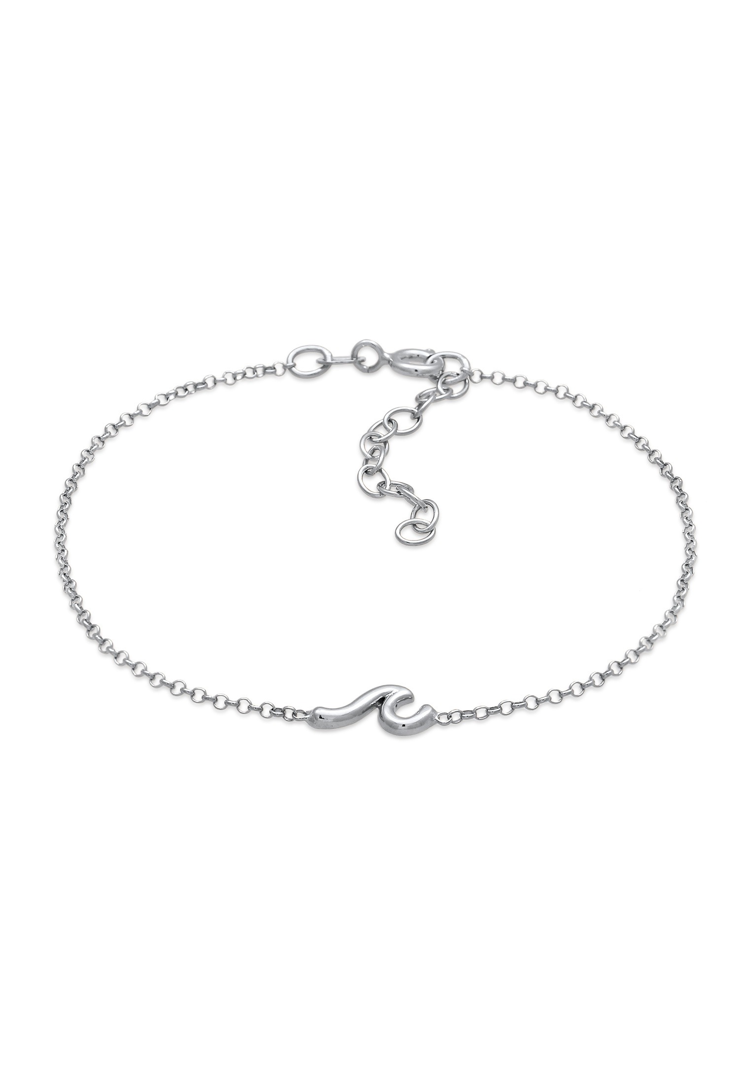 Elli Armkette »Armband Wellen Wave Strand Maritim 925 Sterling Silber«