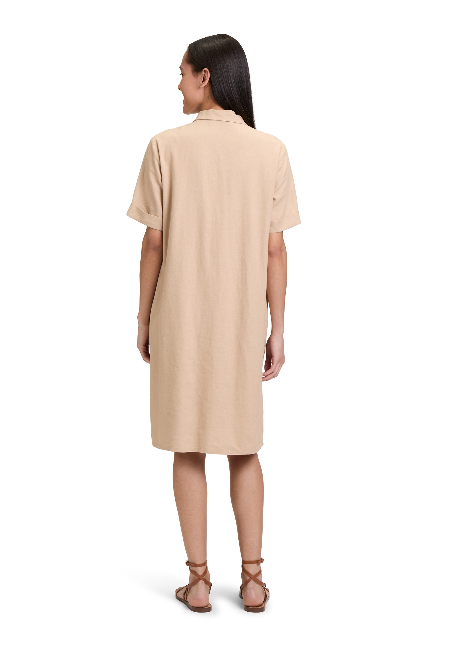 Betty Barclay Hemdblusenkleid »Leinenkleid mit Knopfleiste«