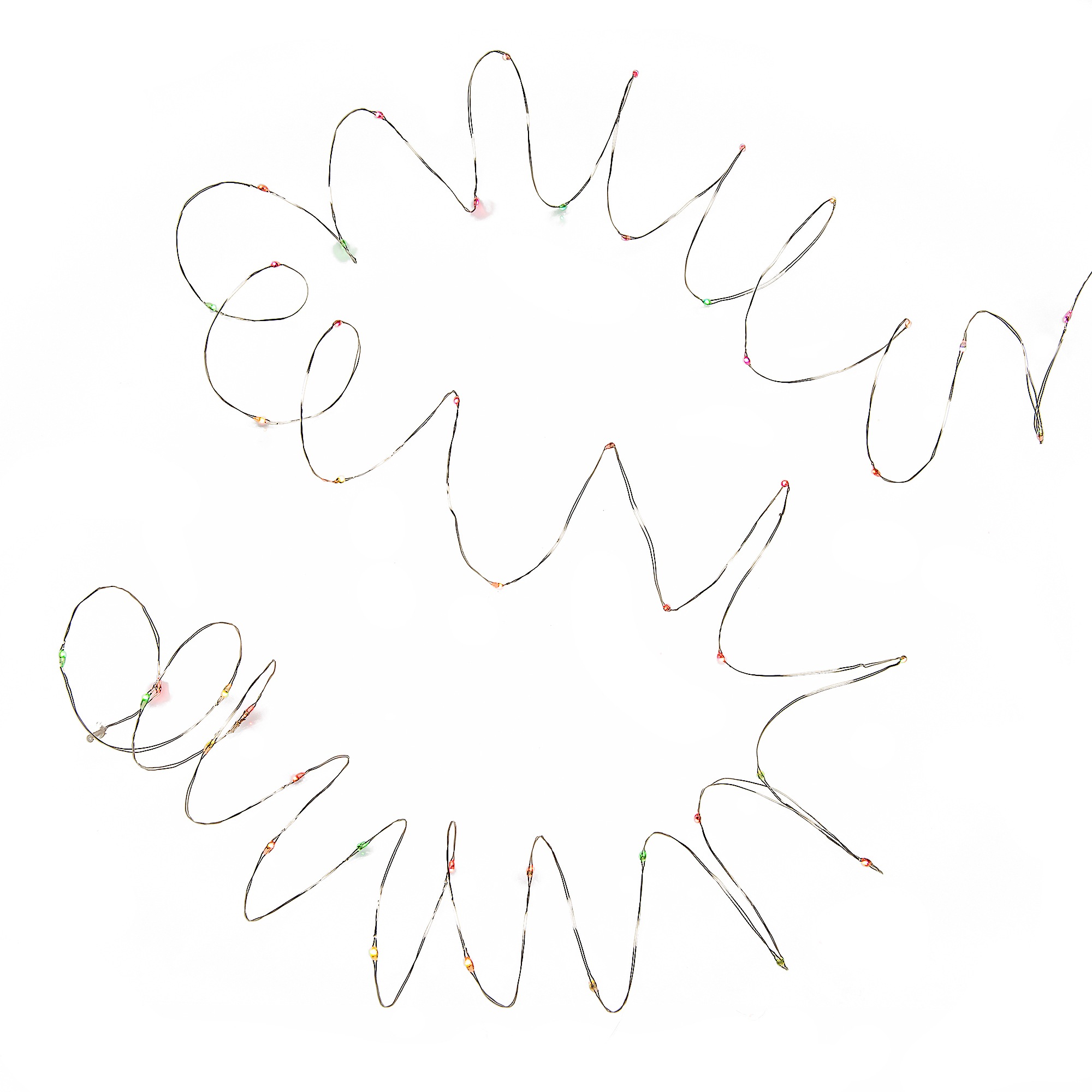 KONSTSMIDE LED-Lichterkette »Weihnachtsdeko«, 360 St.-flammig, Micro LED Lichterkette, Firecracker, mit langsamem RGB-Farbwechsel