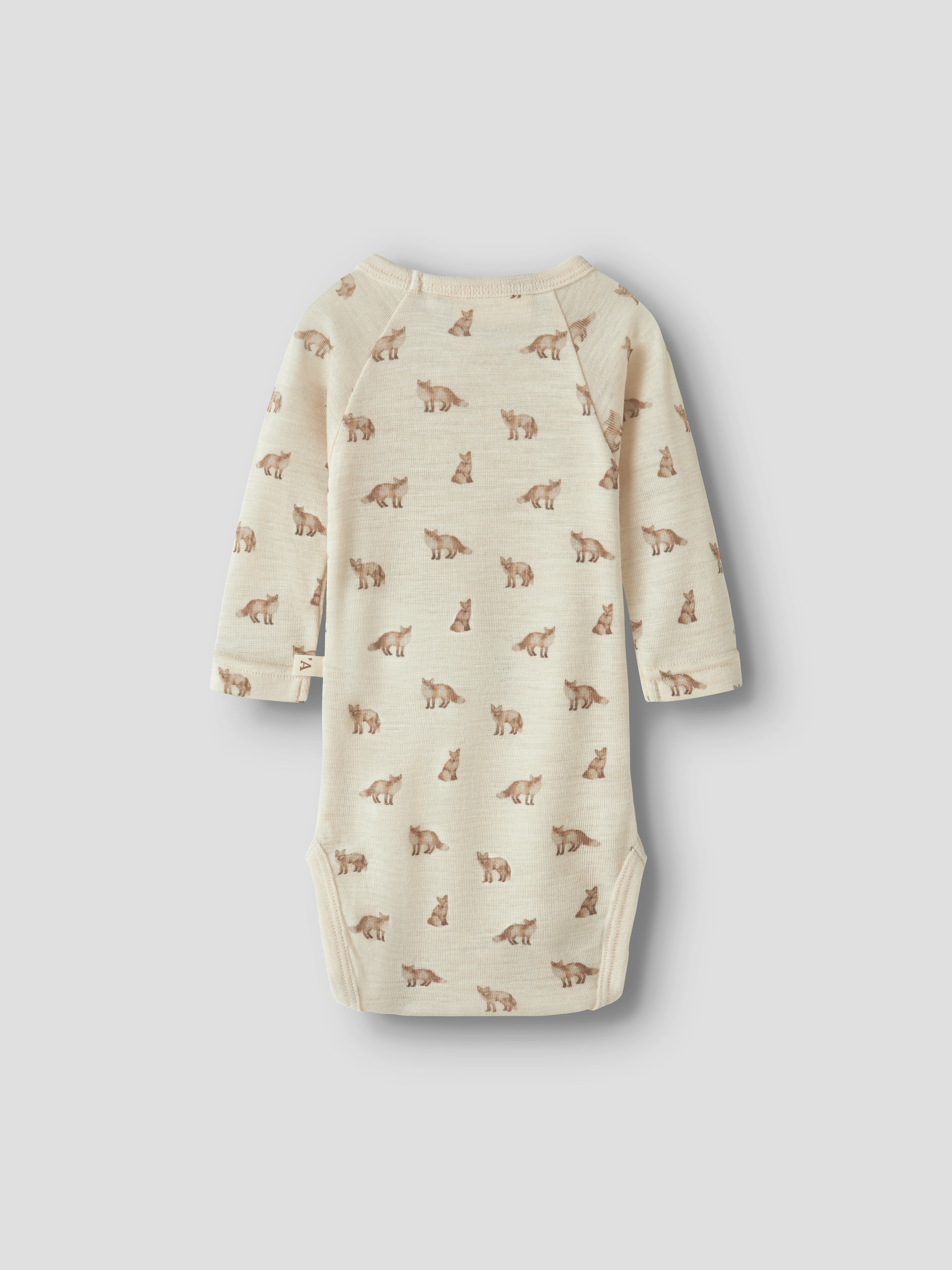 Lil' Atelier Langarmbody »NBMNALU WO LS SLIM BODY LIL NOOS« mit hohem Wollanteil, weich und wärmend
