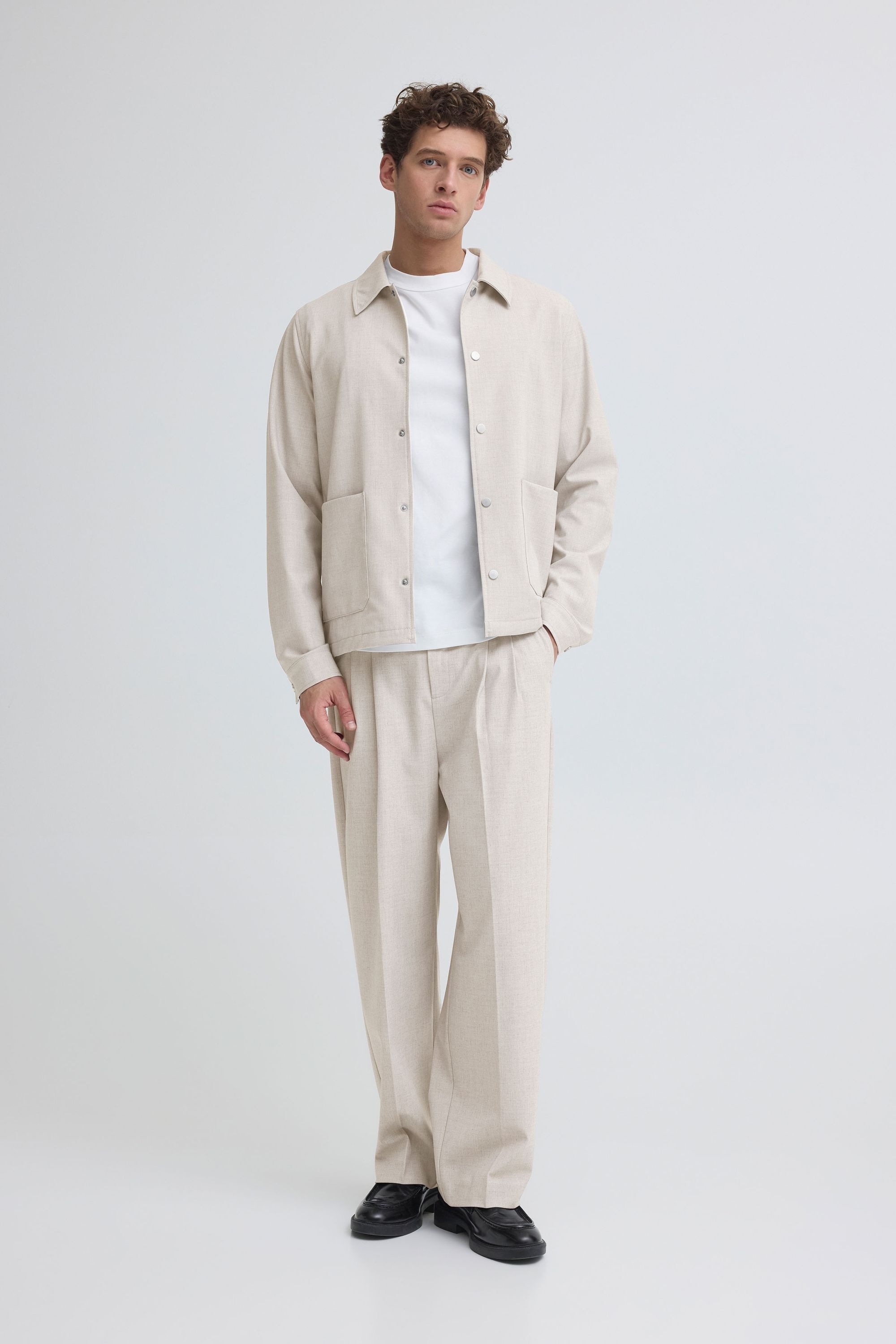 Casual Friday Hemdjacke »Hemdjacke CFValer Stretch«