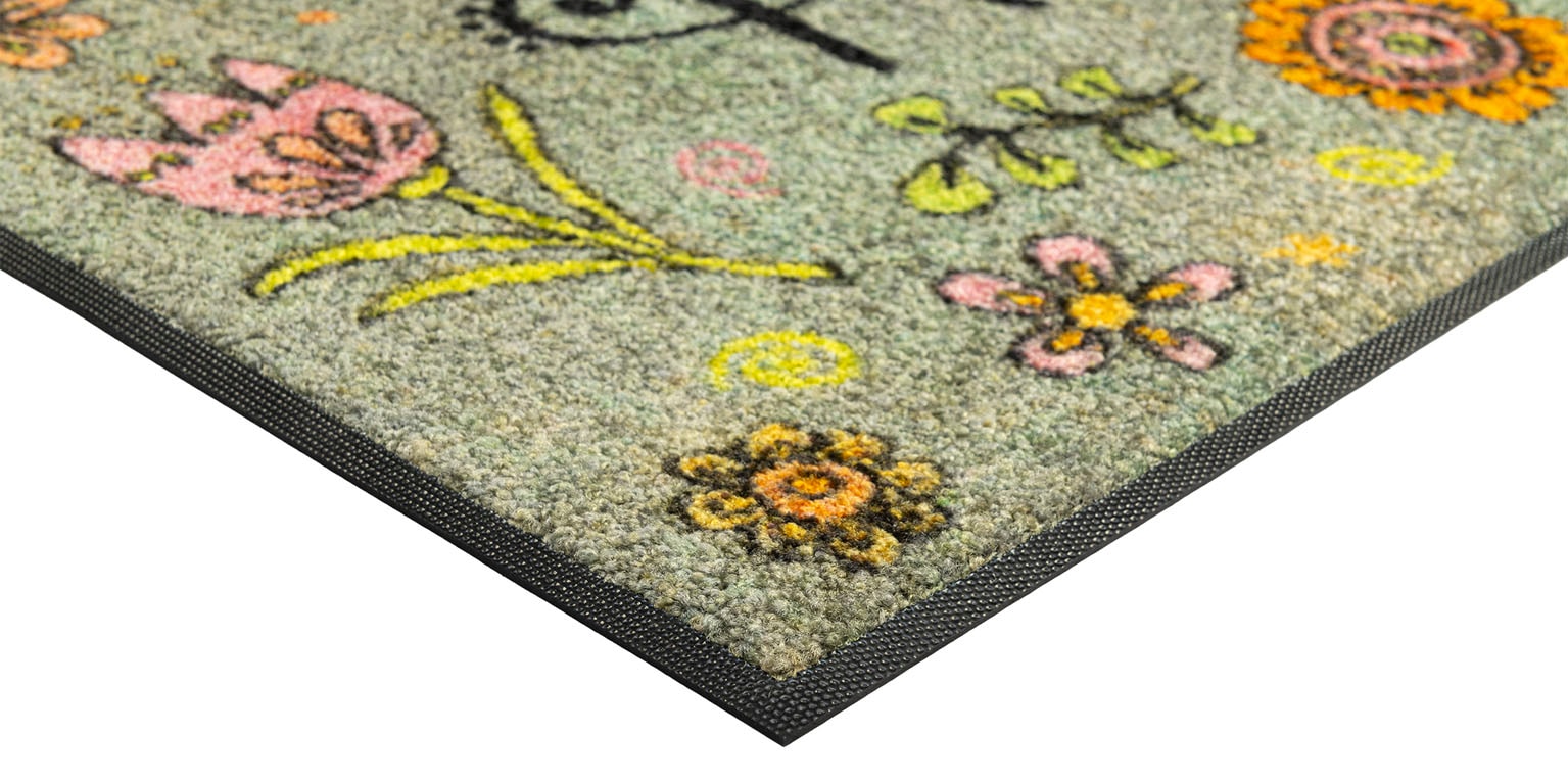 wash+dry by Kleen-Tex Fußmatte »Lovely Home« rechteckig