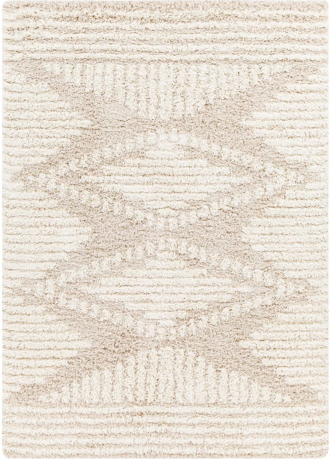 Livabliss Teppich »SARAJEVO« rechteckig 62,53 mm Höhe Moderner Shaggy Teppich mit besonders weichem Hochflor