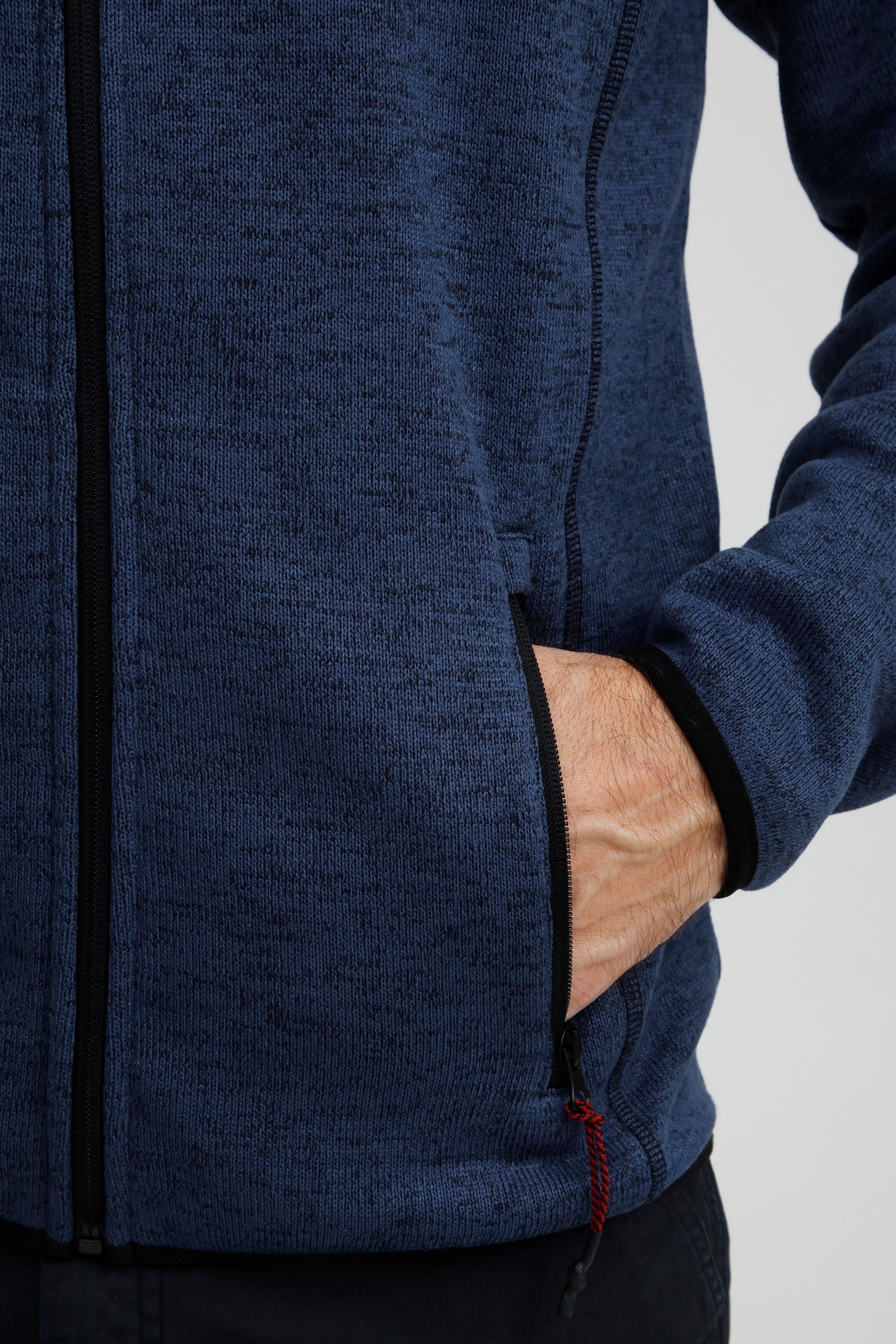 FQ1924 Fleecejacke »Fleecejacke FQBikker«, ohne Kapuze